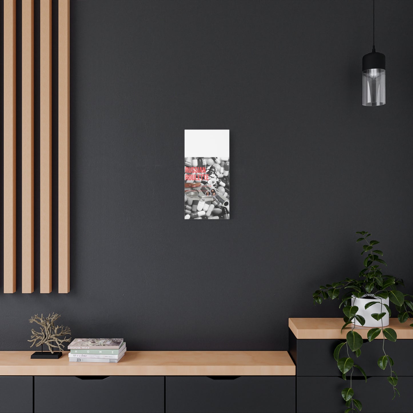 Bold Message Canvas Art, Wall Decor for Awareness, Mental Health Awareness, Home Office Decor, Unique Gift Idea