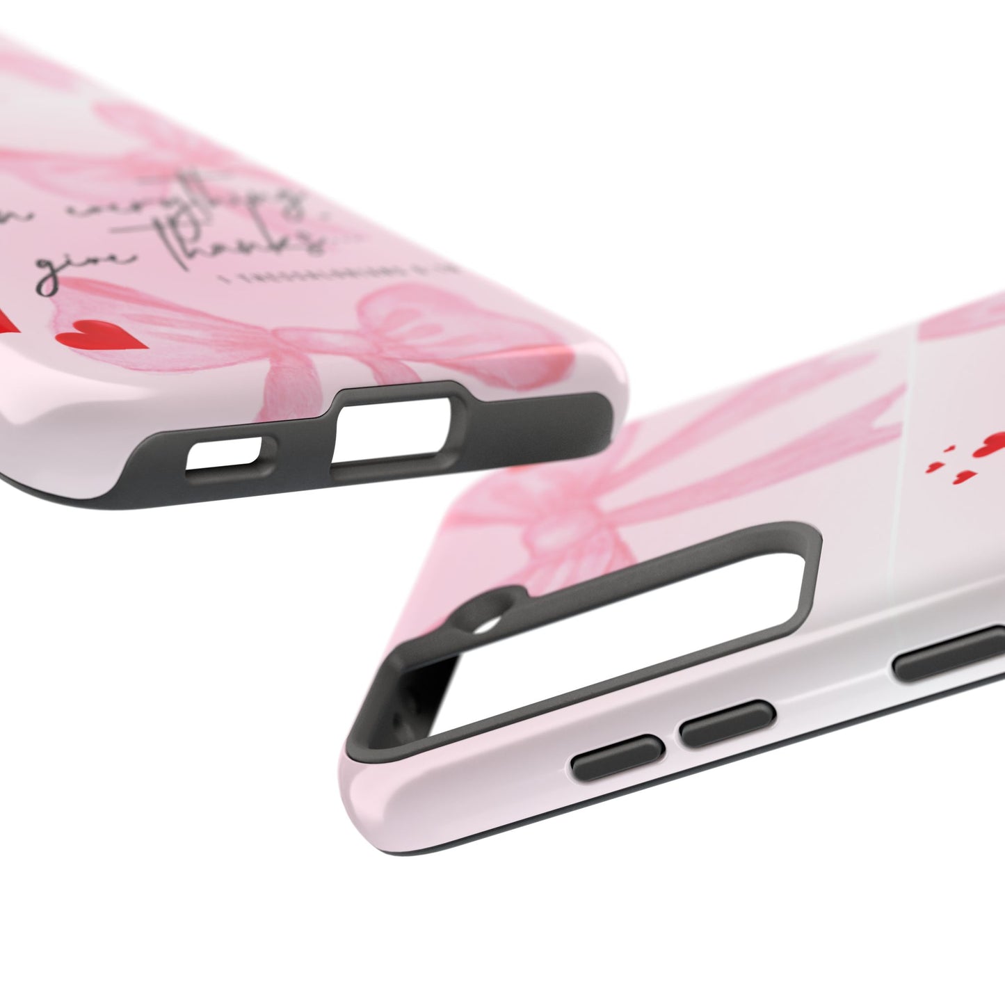Stylish Tough Phone Cases with Heart Design - Perfect for Gifts, Valentines, Love, Friendship, Personal Expression