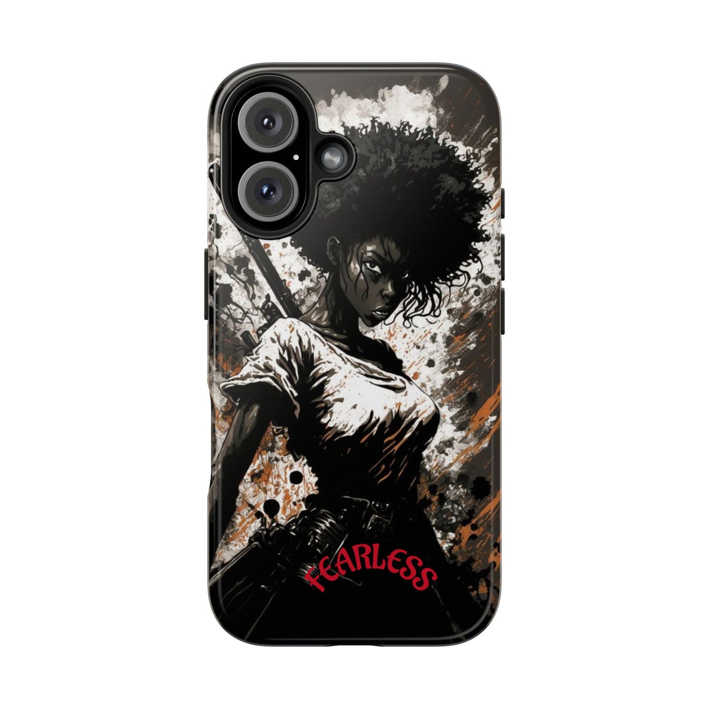 Fearless Tough Phone Cases for Adventurers, Unique Gifts for Him/Her, Durable Phone Accessories, Art-inspired Cases, Stylish Protection