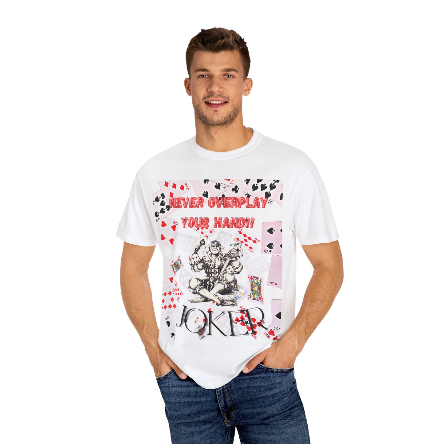 Joker Graphic Tee, Casual Streetwear T-Shirt, Unique Gift for Gamers, Fun Fashion Statement, Perfect for Parties