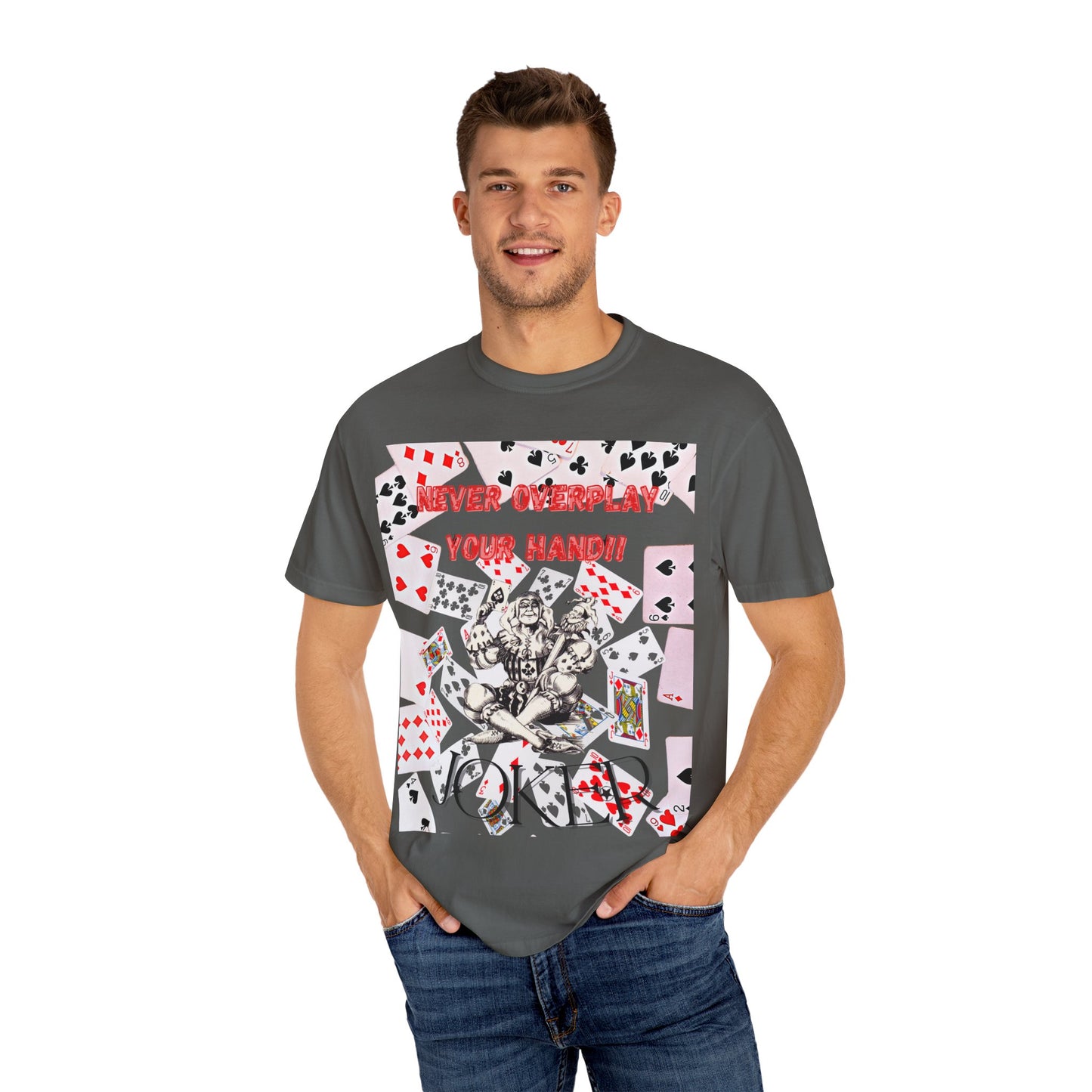 Joker Graphic Tee, Casual Streetwear T-Shirt, Unique Gift for Gamers, Fun Fashion Statement, Perfect for Parties