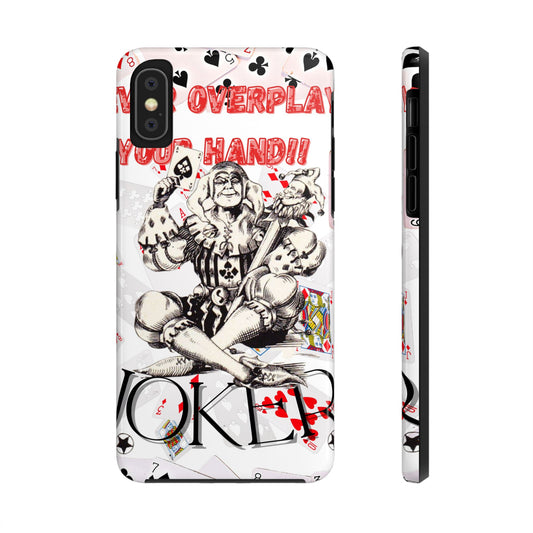 Bold Joker Phone Case - Unique Tough Cover for Gamers, Stylish Protection, Gift for Card Players, Fun Design for Phone Lovers