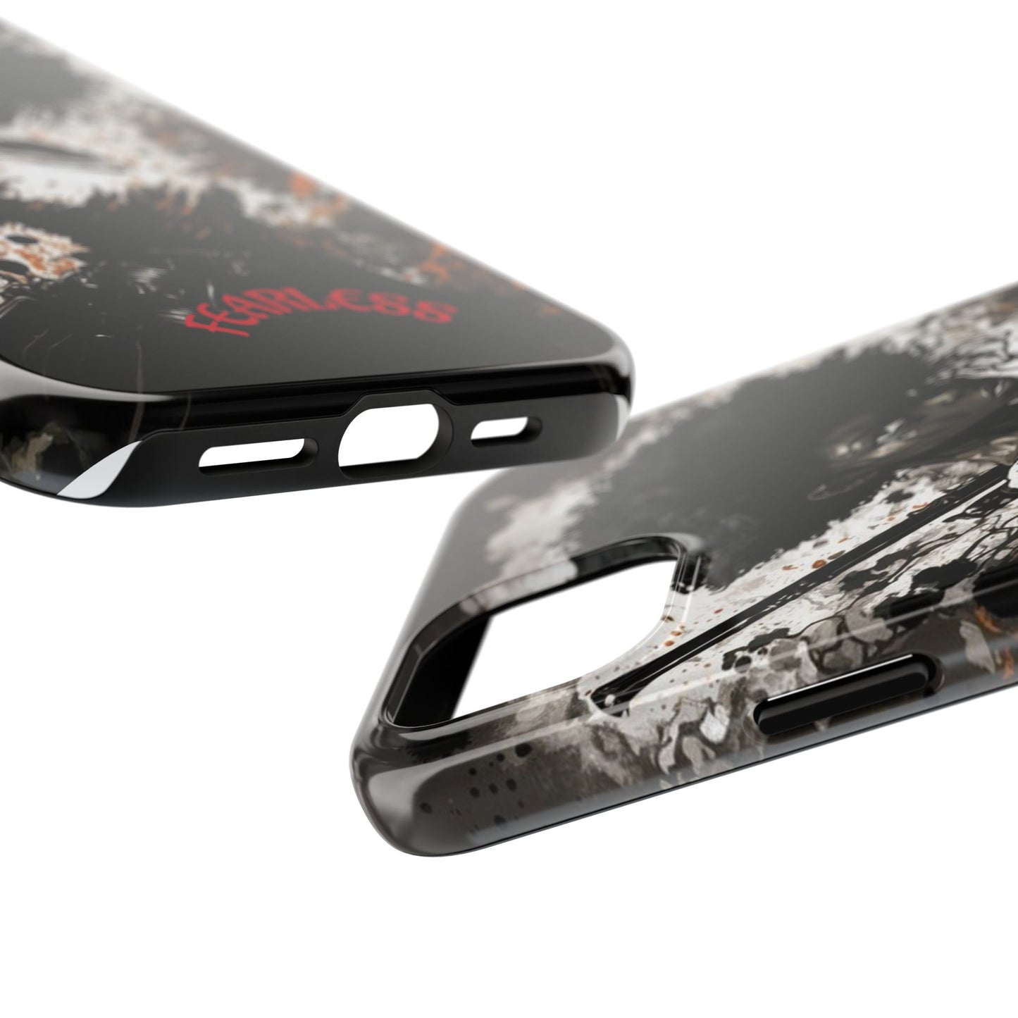 Fearless Tough Phone Cases for Adventurers, Unique Gifts for Him/Her, Durable Phone Accessories, Art-inspired Cases, Stylish Protection