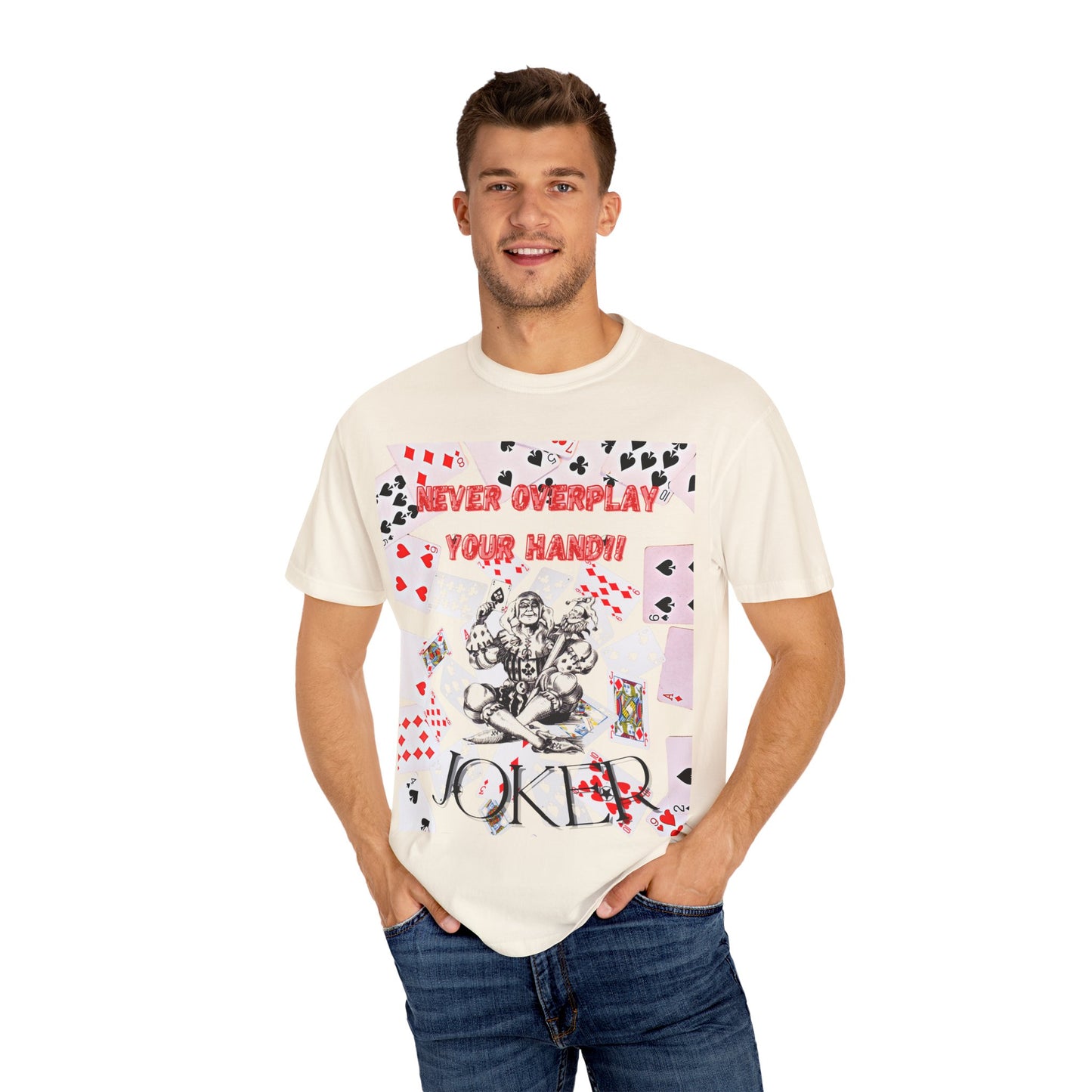 Joker Graphic Tee, Casual Streetwear T-Shirt, Unique Gift for Gamers, Fun Fashion Statement, Perfect for Parties