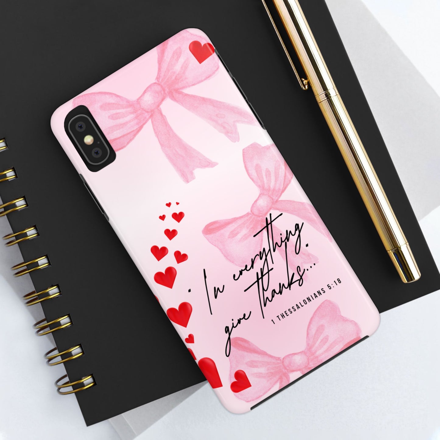 Stylish Tough Phone Cases with Heart Design - Perfect for Gifts, Valentines, Love, Friendship, Personal Expression