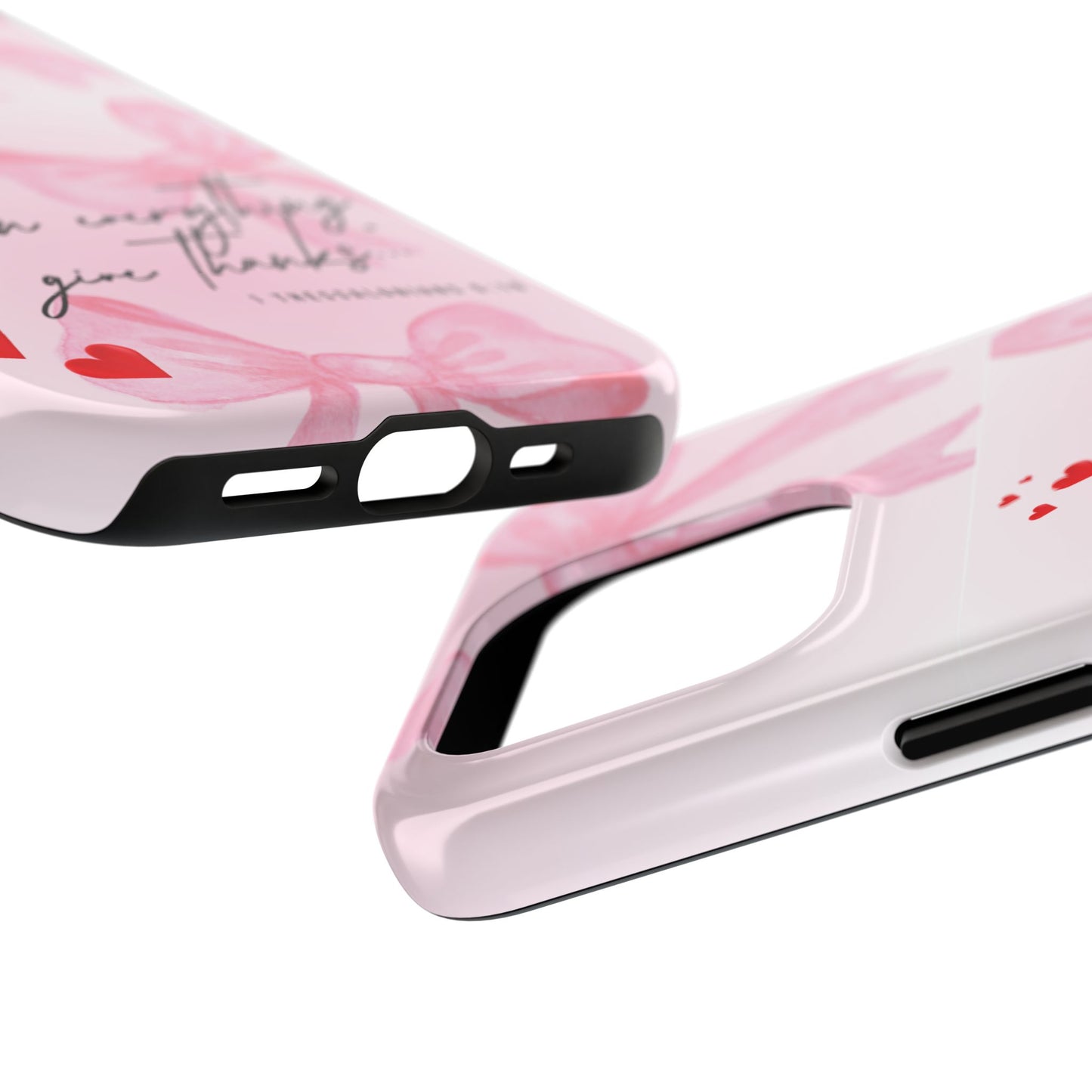 Stylish Tough Phone Cases with Heart Design - Perfect for Gifts, Valentines, Love, Friendship, Personal Expression