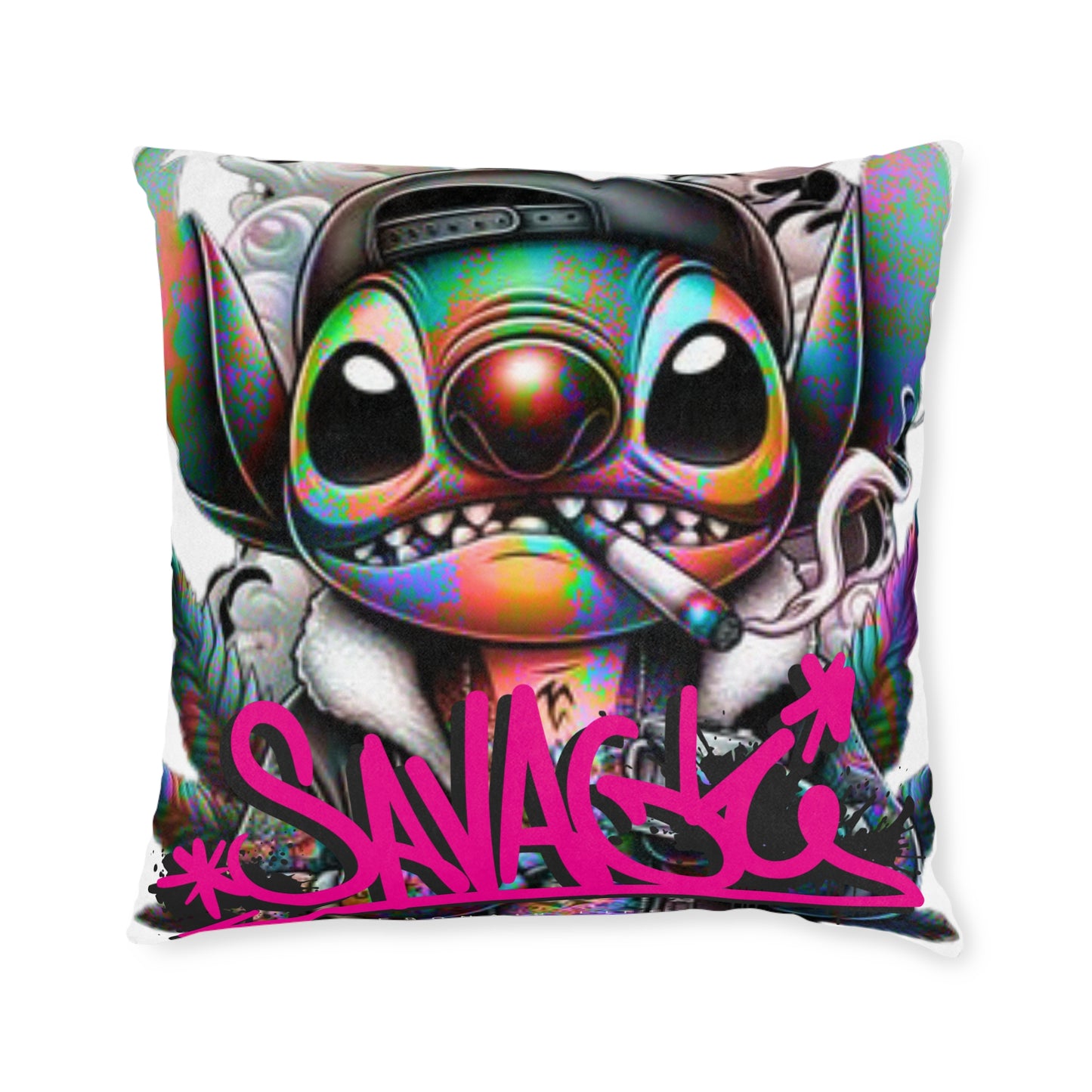 Vibrant Art Pillow - Trendy Home Decor, Cozy Gift, Stylish Accent, Bedroom Decoration, Funky Living Room