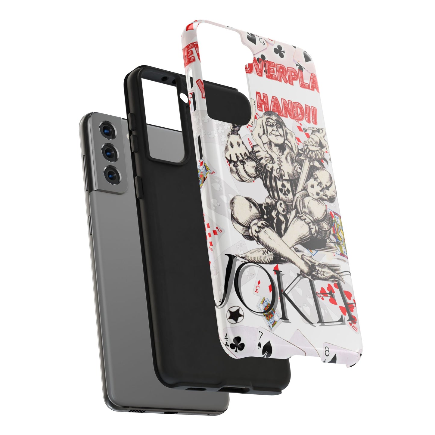 Bold Joker Phone Case - Unique Tough Cover for Gamers, Stylish Protection, Gift for Card Players, Fun Design for Phone Lovers