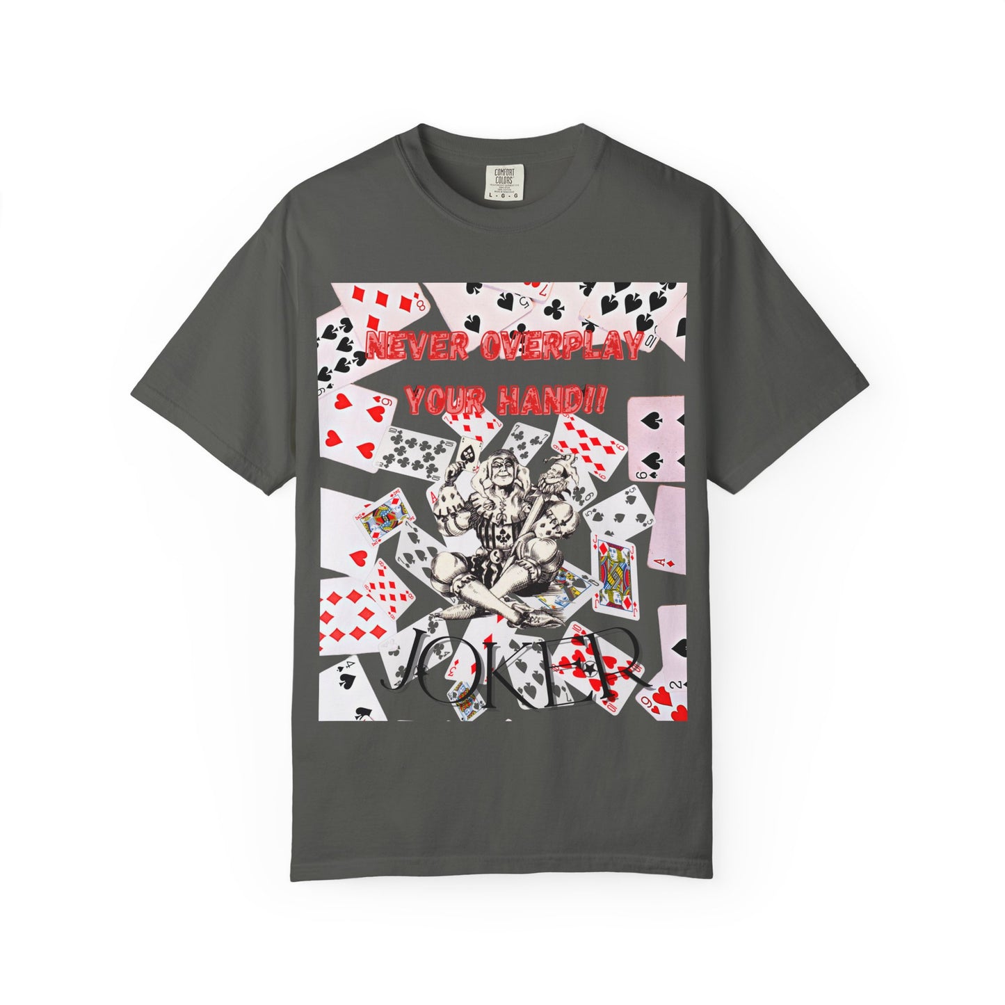 Joker Graphic Tee, Casual Streetwear T-Shirt, Unique Gift for Gamers, Fun Fashion Statement, Perfect for Parties