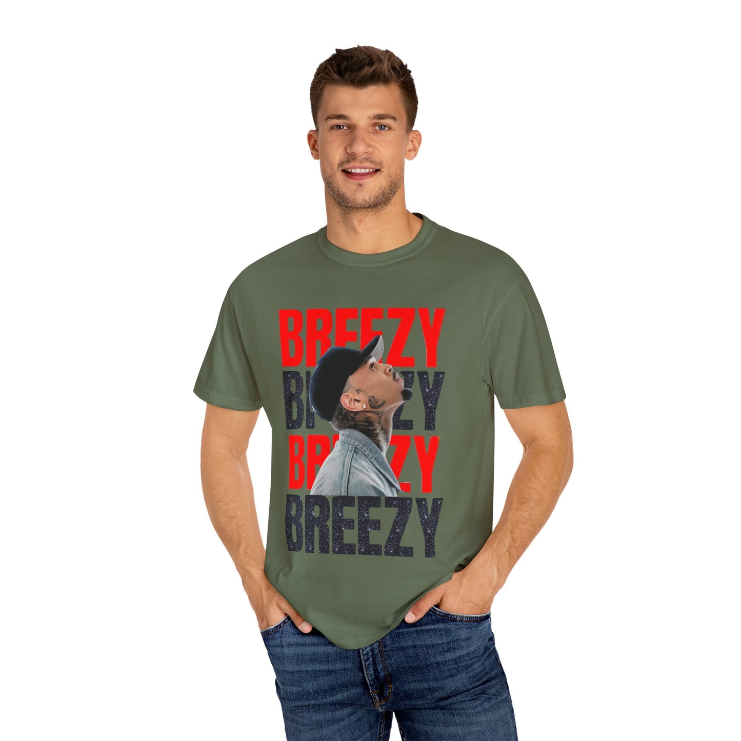 Trendy Unisex Graphic T-Shirt Inspired by Breezy Vibes, Perfect for Casual Wear, Street Fashion, Music Lovers, Gifts