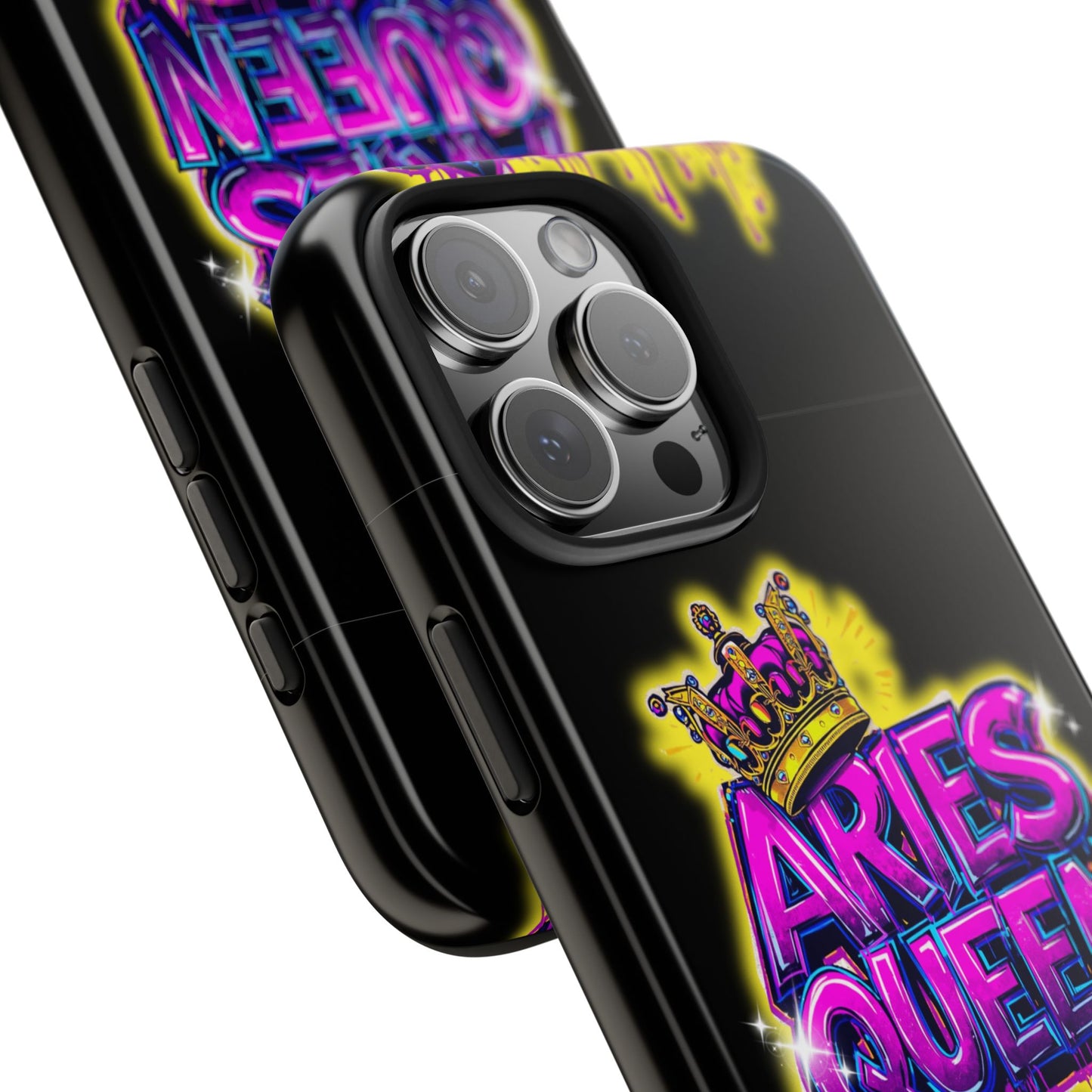 Aries Queen Tough Phone Cases - Vivid Design, Durable Protection, Aries Gifts, Astrology Accessories, Colorful Phone Cover