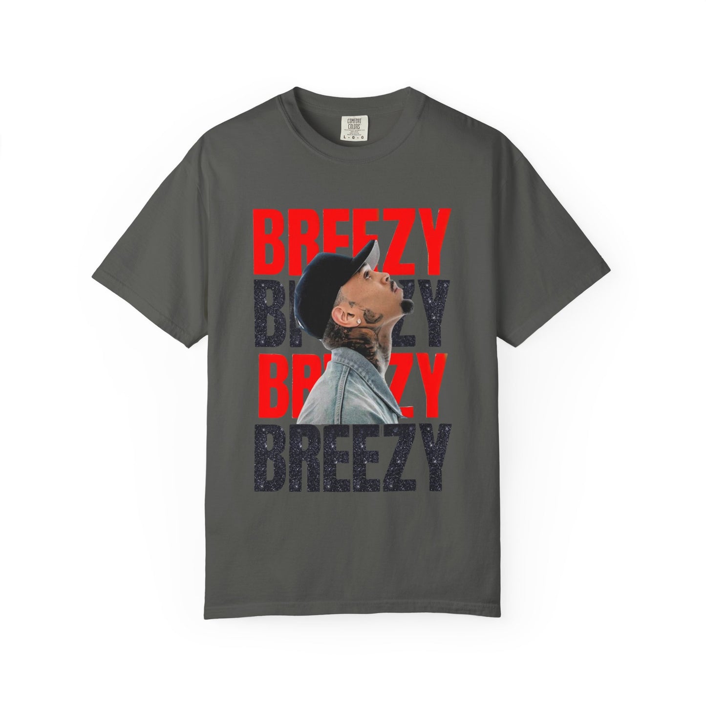 Trendy Unisex Graphic T-Shirt Inspired by Breezy Vibes, Perfect for Casual Wear, Street Fashion, Music Lovers, Gifts