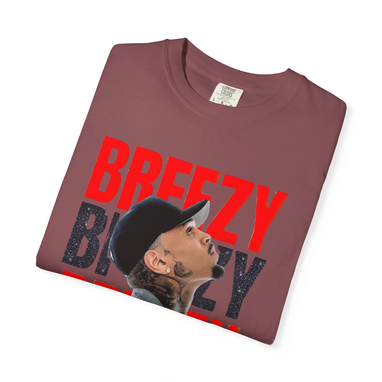 Trendy Unisex Graphic T-Shirt Inspired by Breezy Vibes, Perfect for Casual Wear, Street Fashion, Music Lovers, Gifts
