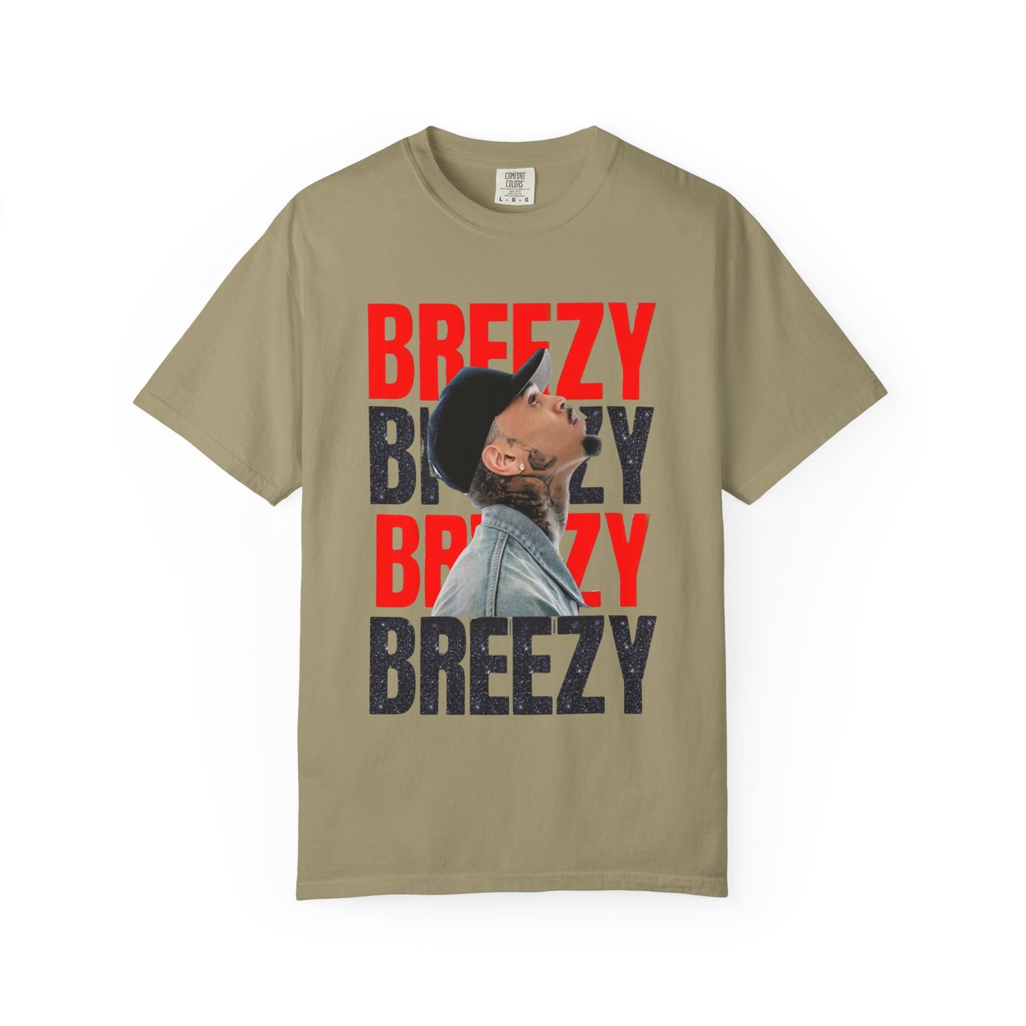 Trendy Unisex Graphic T-Shirt Inspired by Breezy Vibes, Perfect for Casual Wear, Street Fashion, Music Lovers, Gifts