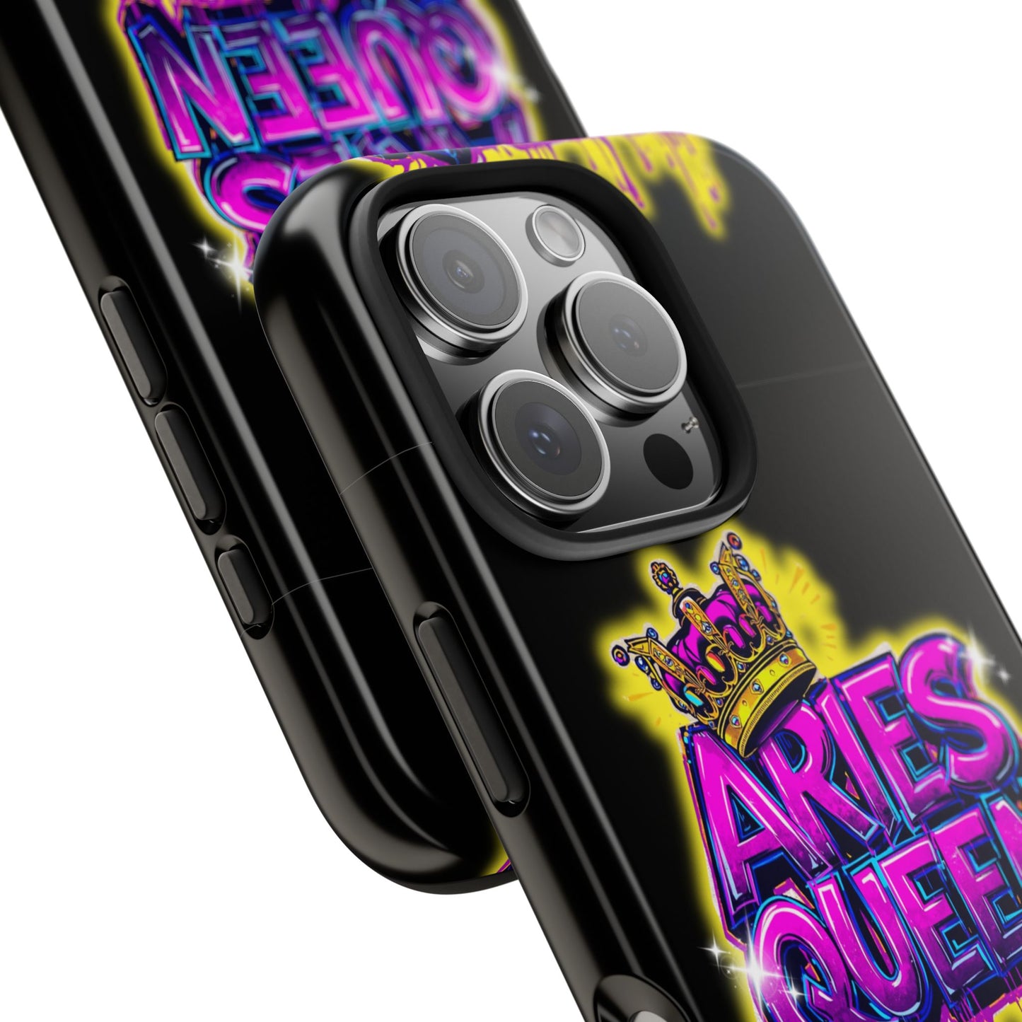 Aries Queen Tough Phone Cases - Vivid Design, Durable Protection, Aries Gifts, Astrology Accessories, Colorful Phone Cover