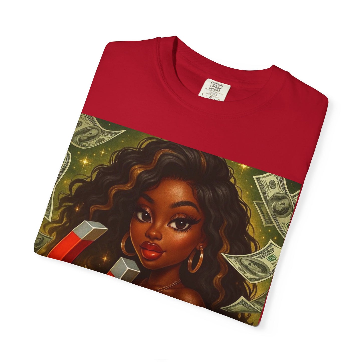 Magnet Money T-Shirt, Unisex Gift, Fashionable Tee, Casual Wear, Unique Graphic Design, Birthday, Motivational Apparel