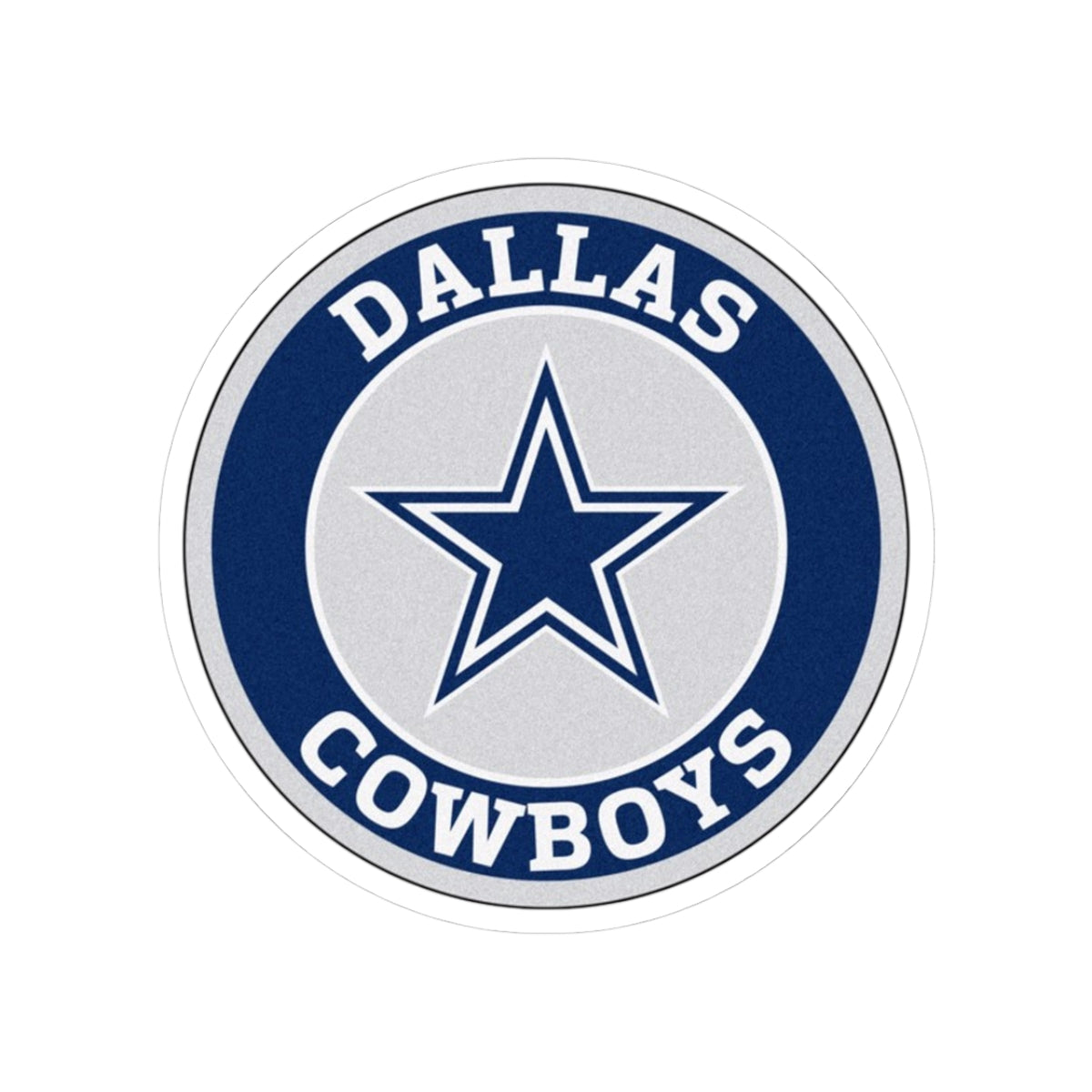 Dallas Cowboys Kiss-Cut Stickers - Sports Team Stickers, Laptop Decals, Fan Gear, Gifts for Cowboys Fans, Sports Decor
