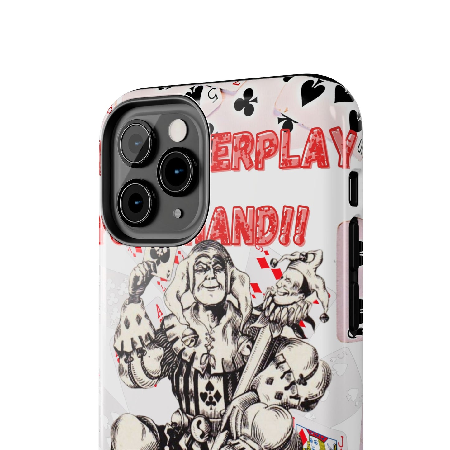 Bold Joker Phone Case - Unique Tough Cover for Gamers, Stylish Protection, Gift for Card Players, Fun Design for Phone Lovers