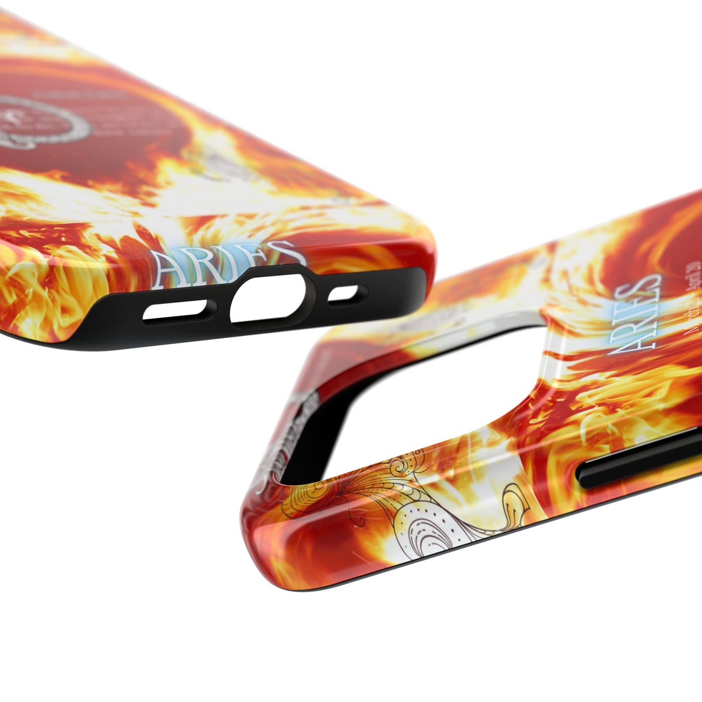 Aries Zodiac Phone Cases, Astrology, Bold Design, Gift for Her, Unique, Durable Cellphone Cover