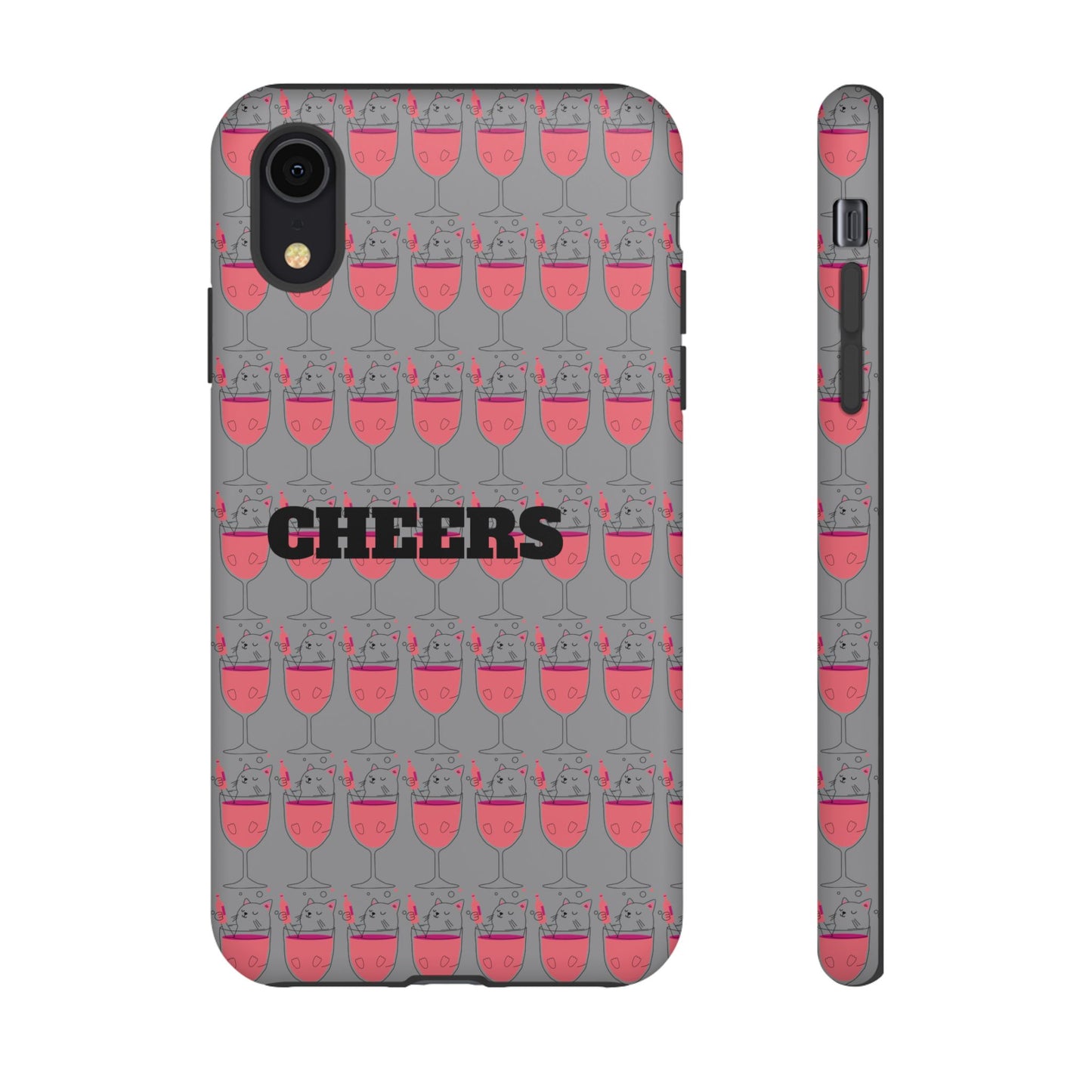 Cheers Phone Case, Fun Protective Case for Party Lovers, Gift for Birthdays, Anniversaries, Graduation, Custom Phone Cover