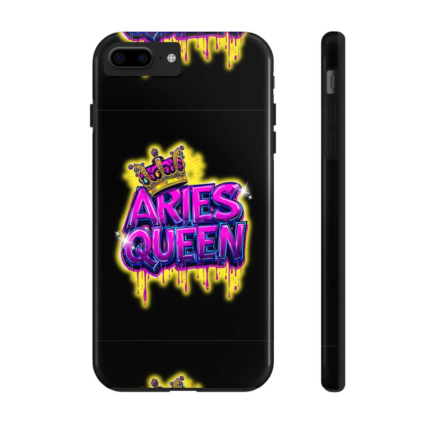 Aries Queen Tough Phone Cases - Vivid Design, Durable Protection, Aries Gifts, Astrology Accessories, Colorful Phone Cover