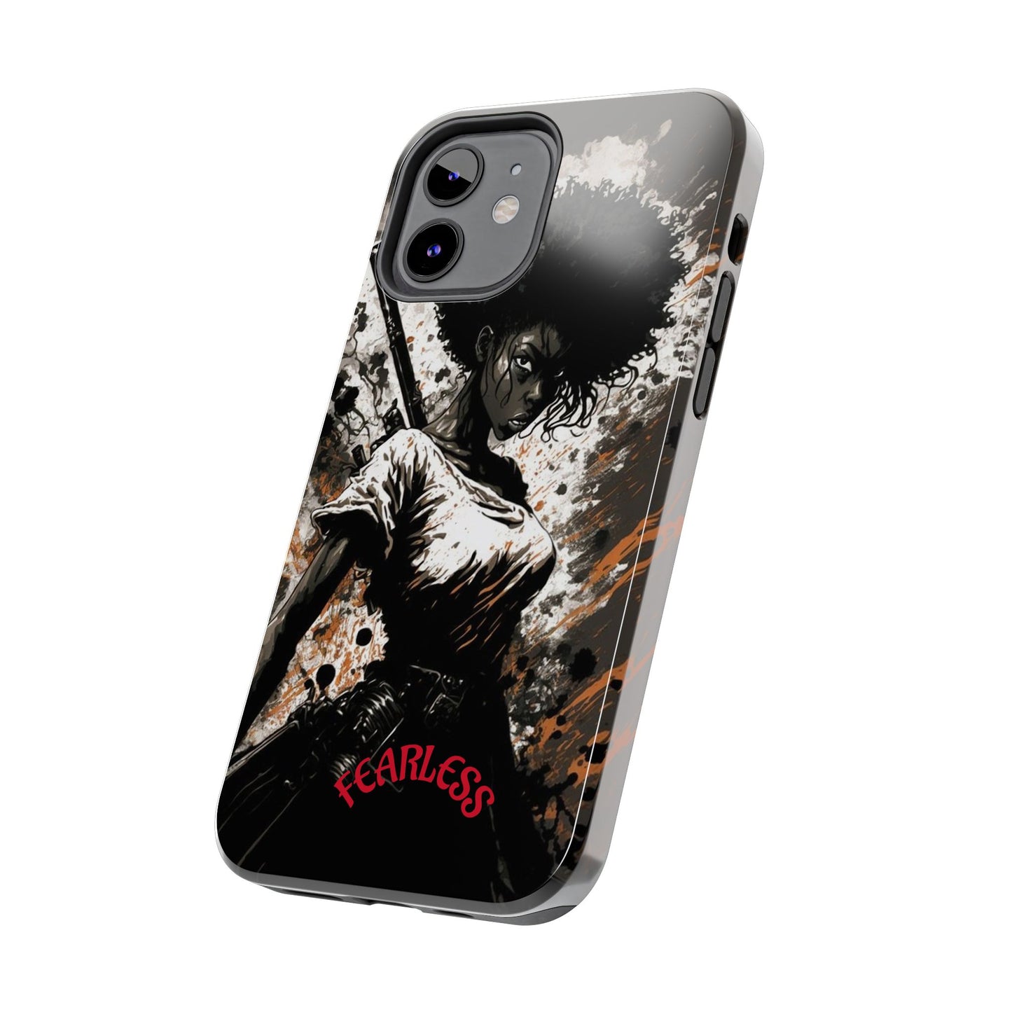 Fearless Tough Phone Cases for Adventurers, Unique Gifts for Him/Her, Durable Phone Accessories, Art-inspired Cases, Stylish Protection