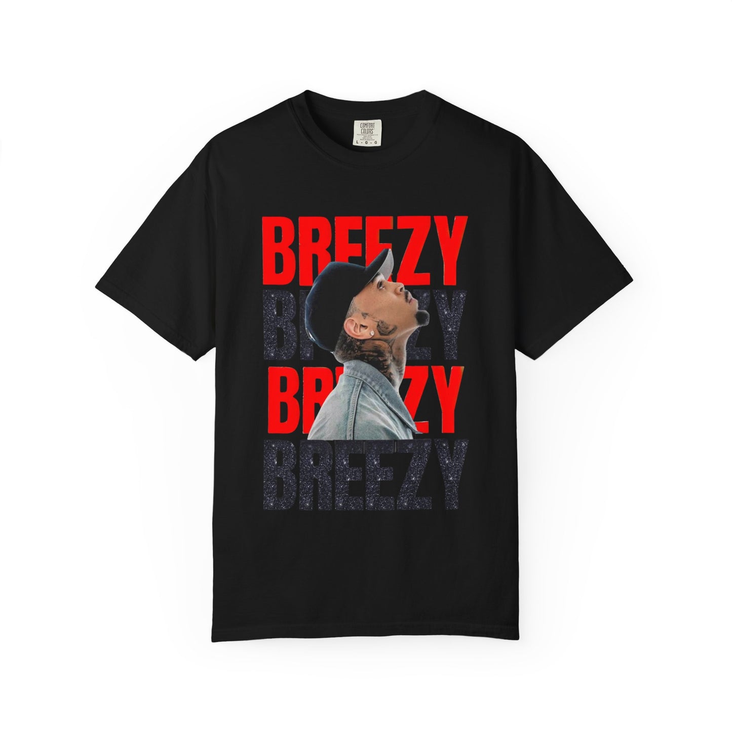 Trendy Unisex Graphic T-Shirt Inspired by Breezy Vibes, Perfect for Casual Wear, Street Fashion, Music Lovers, Gifts