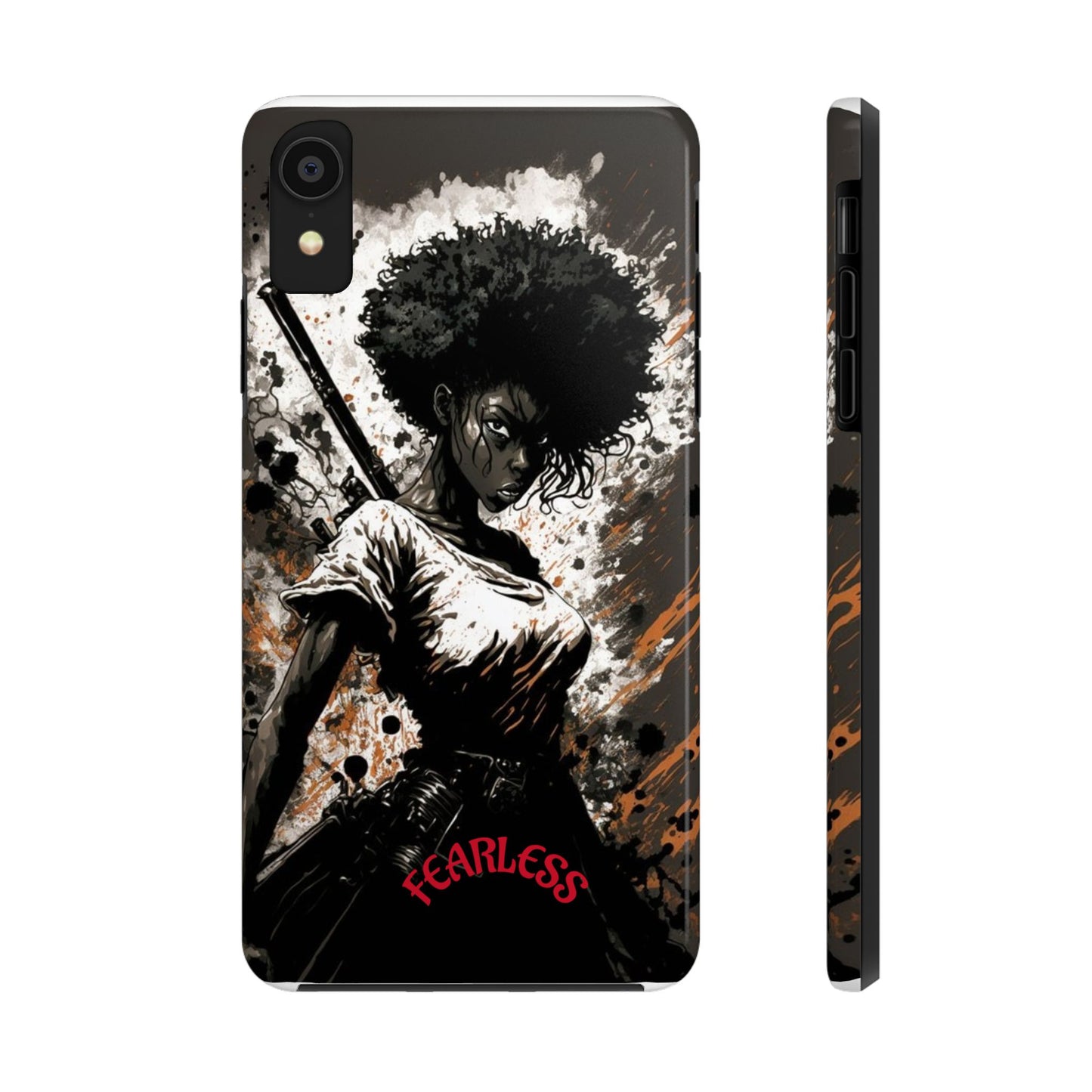 Fearless Tough Phone Cases for Adventurers, Unique Gifts for Him/Her, Durable Phone Accessories, Art-inspired Cases, Stylish Protection