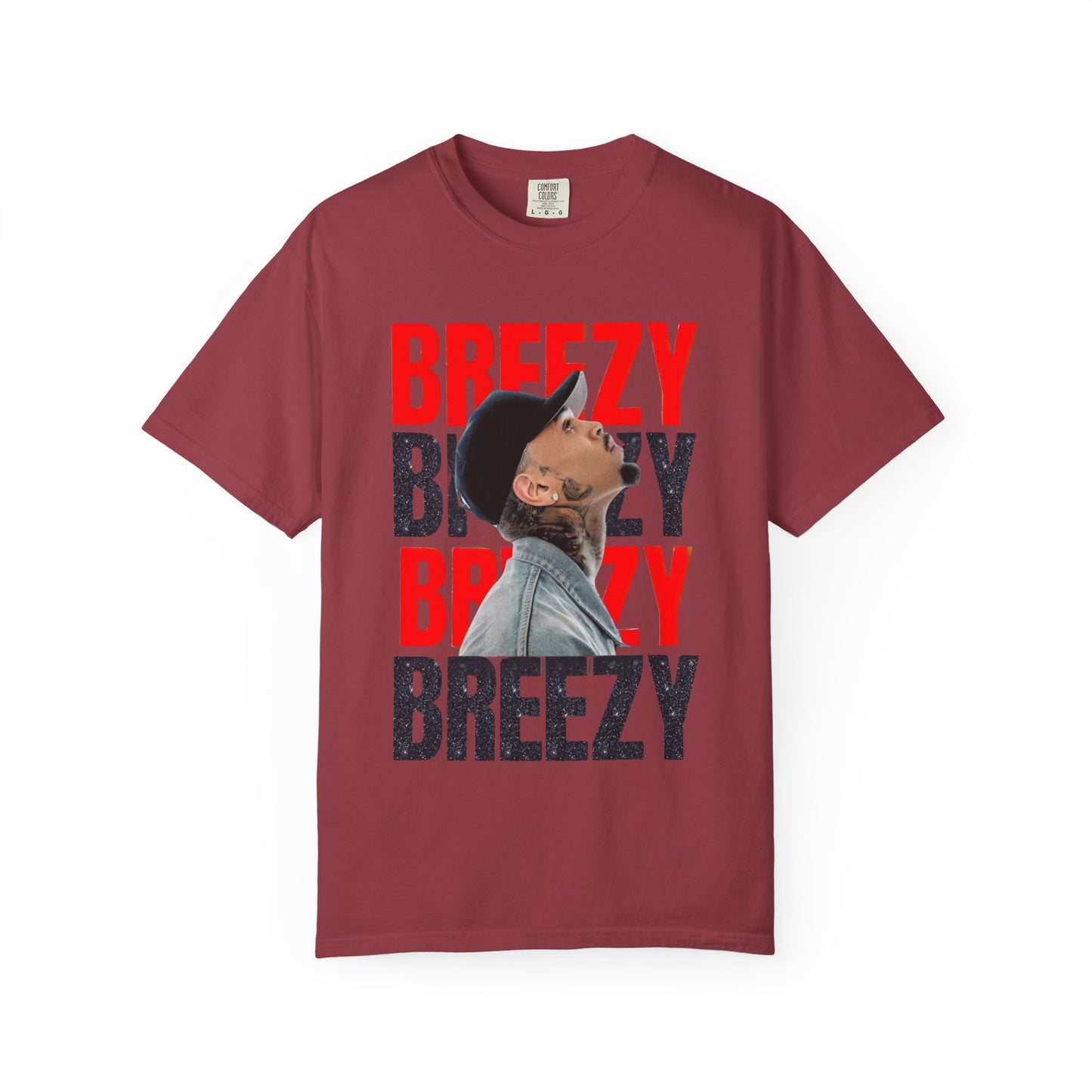 Trendy Unisex Graphic T-Shirt Inspired by Breezy Vibes, Perfect for Casual Wear, Street Fashion, Music Lovers, Gifts