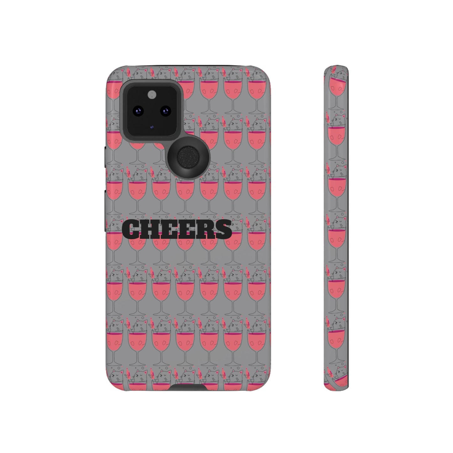 Cheers Phone Case, Fun Protective Case for Party Lovers, Gift for Birthdays, Anniversaries, Graduation, Custom Phone Cover