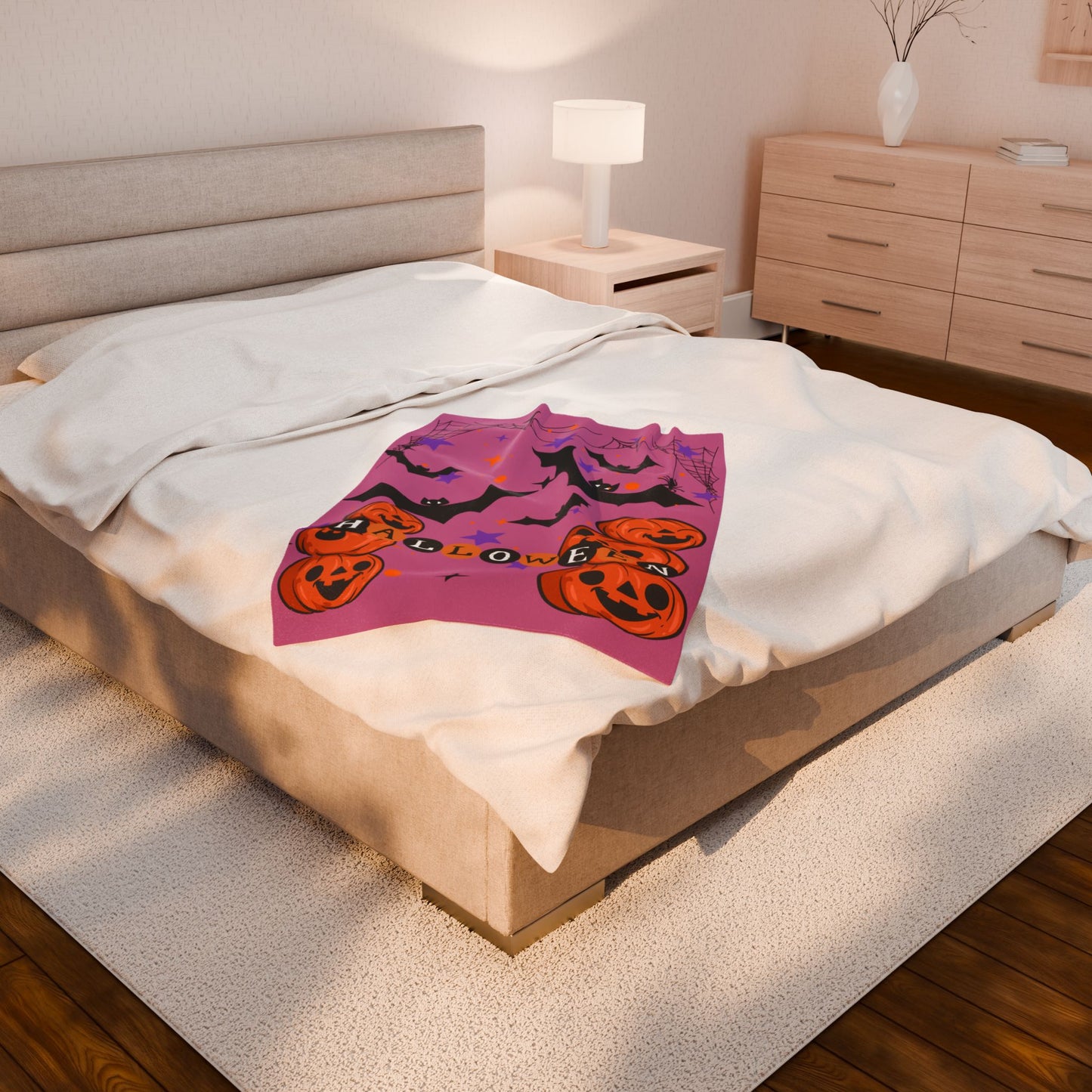 Artistic Velvet Blanket Featuring Beautiful Woman - Cozy Throw for Home Decor, Gift for Her, Boho Decor, Afrocentric Design