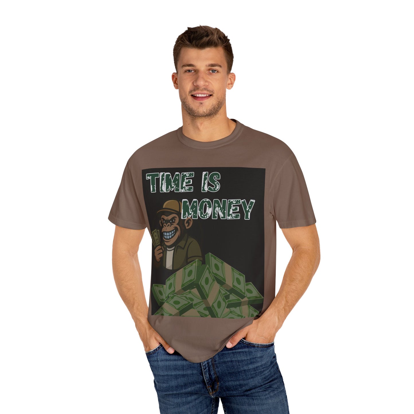 Money Motivation T-Shirt, Funny Graphic Tee, Casual Wear, Gift for Him, Relaxed Fit Unisex Top, Streetwear Style