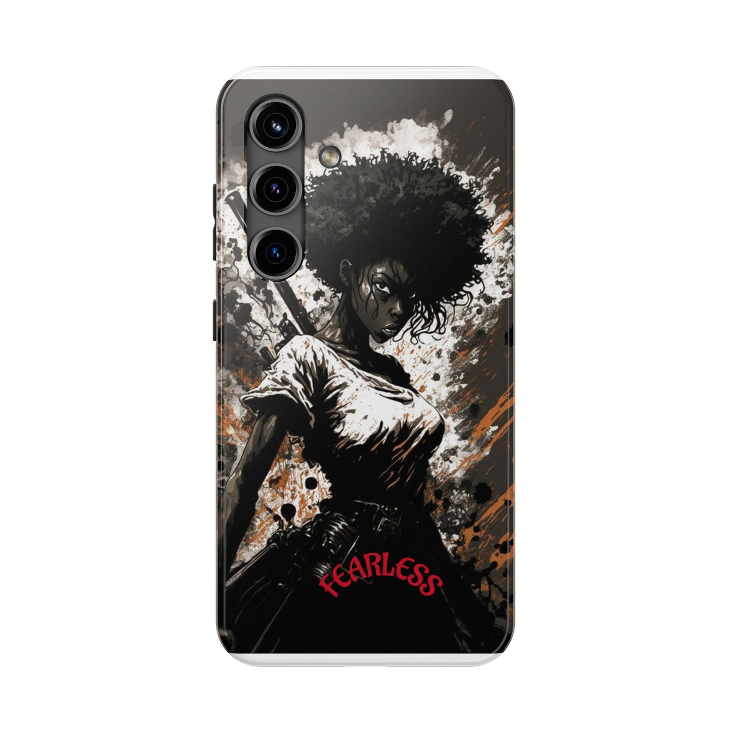 Fearless Tough Phone Cases for Adventurers, Unique Gifts for Him/Her, Durable Phone Accessories, Art-inspired Cases, Stylish Protection