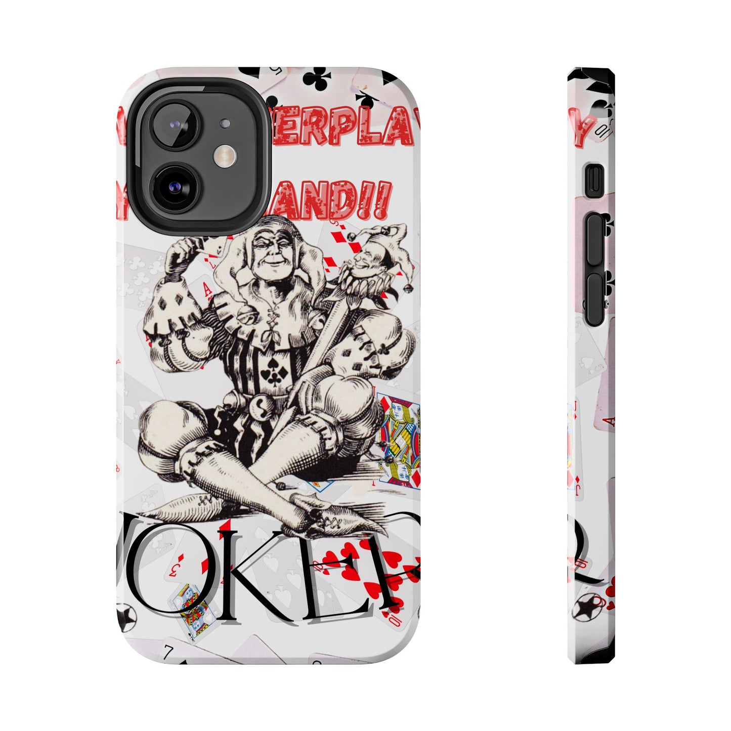 Bold Joker Phone Case - Unique Tough Cover for Gamers, Stylish Protection, Gift for Card Players, Fun Design for Phone Lovers
