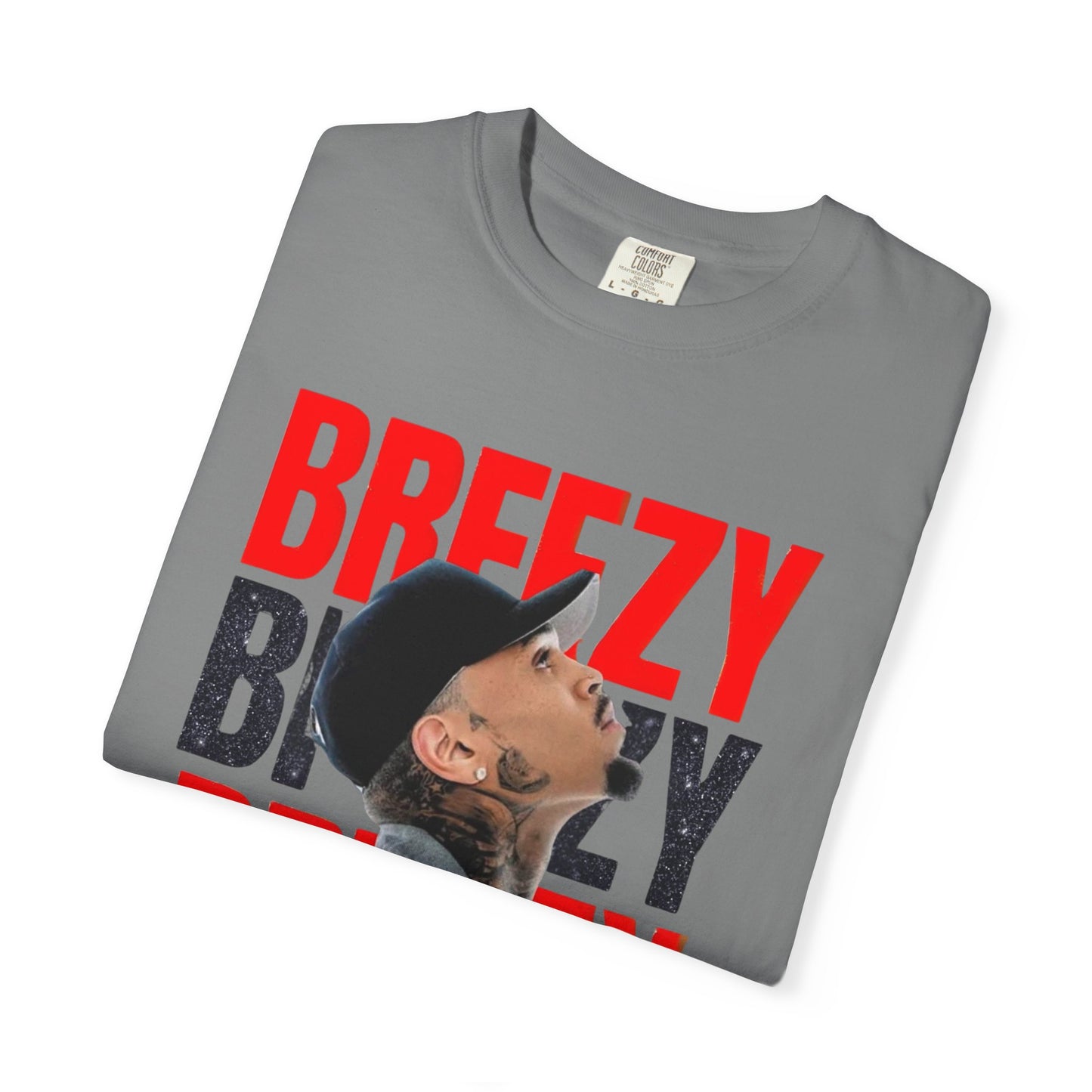 Trendy Unisex Graphic T-Shirt Inspired by Breezy Vibes, Perfect for Casual Wear, Street Fashion, Music Lovers, Gifts