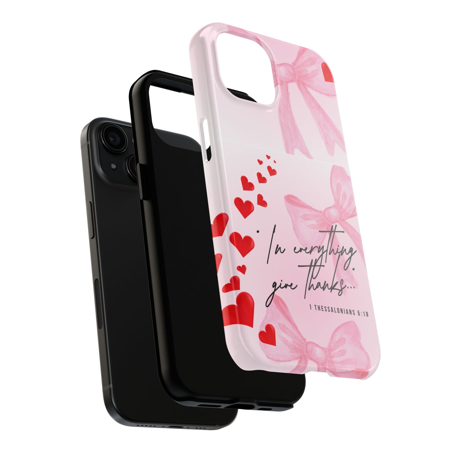 Stylish Tough Phone Cases with Heart Design - Perfect for Gifts, Valentines, Love, Friendship, Personal Expression