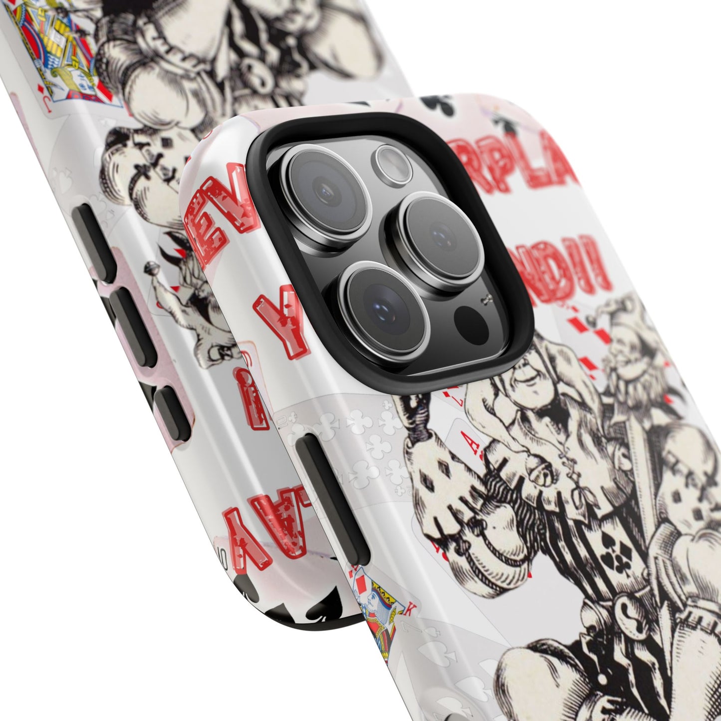 Bold Joker Phone Case - Unique Tough Cover for Gamers, Stylish Protection, Gift for Card Players, Fun Design for Phone Lovers