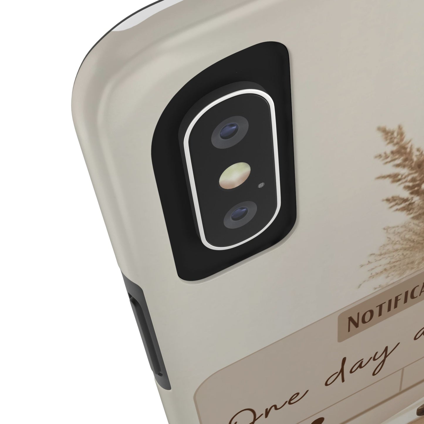 Motivational Tough Phone Cases - One Day at a Time, Durable Cases for Daily Inspiration, Gift for Students and Professionals