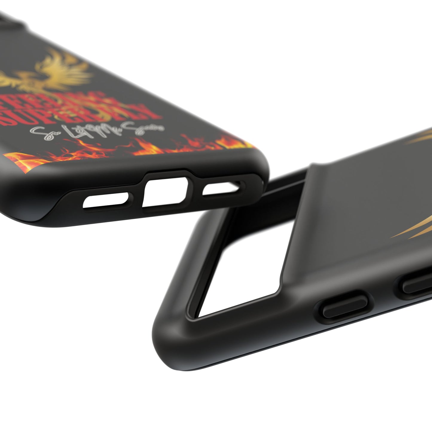 Phoenix Design Tough Phone Case | Feeling Super Fly | Gift for Trendsetters, Stylish Protection, Birthday, Holiday Cell Cover