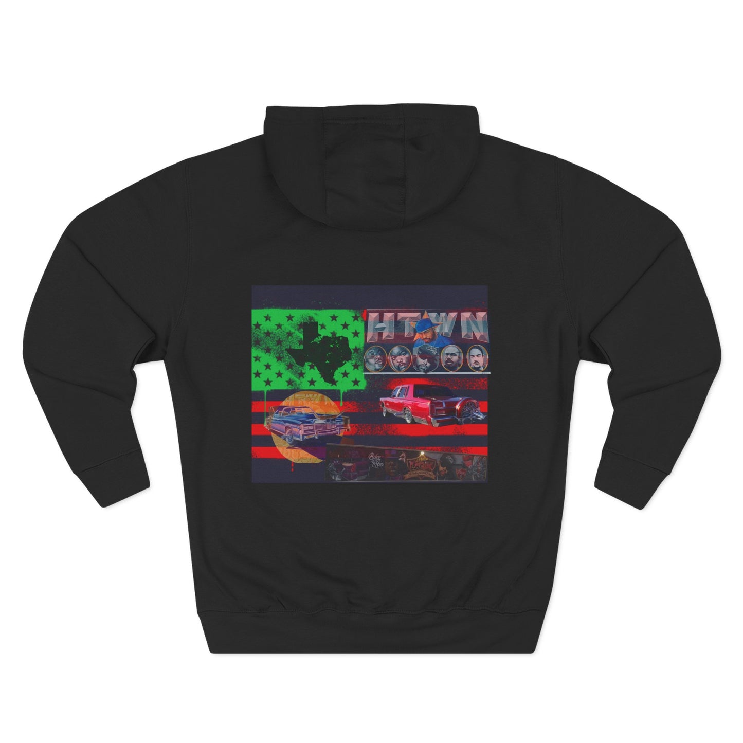 H-Town Fleece Hoodie, Cozy Sweatshirt for Urban Flair, Perfect for Casual Wear, Gifts for Friends, Street Style Essential, Unisex Hoodie