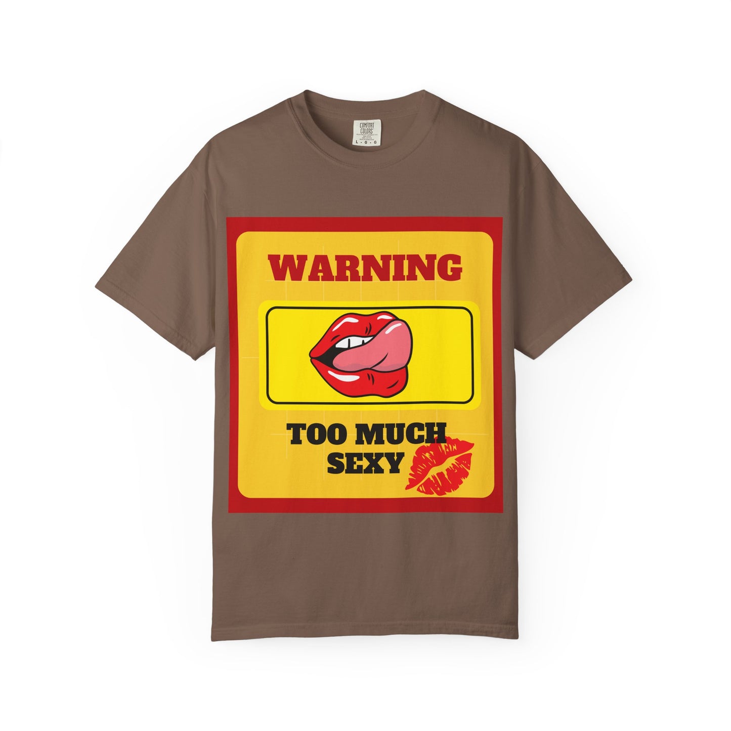 Playful Warning T-shirt, Casual Unisex Tee, Summer Outfit, Gift for Her, Fun Graphic Shirt, Bold Statement Clothing