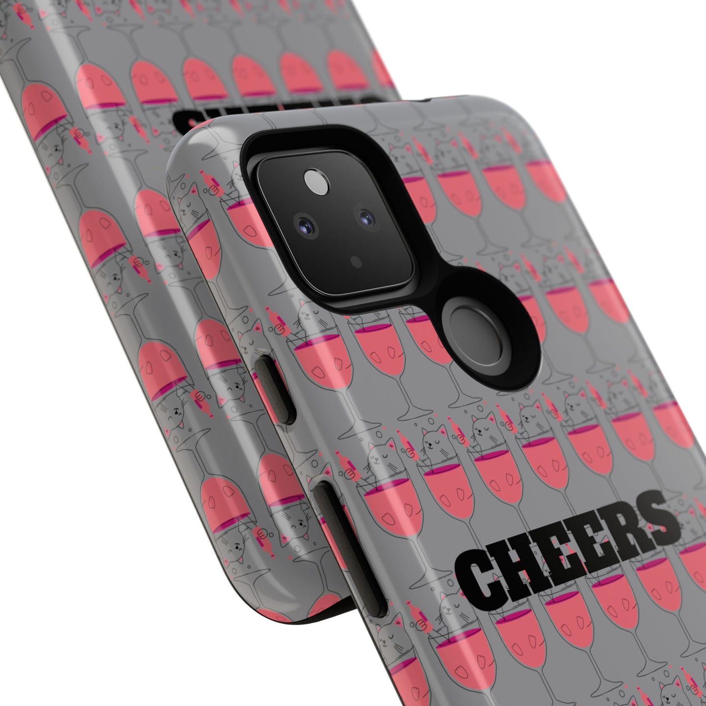Cheers Phone Case, Fun Protective Case for Party Lovers, Gift for Birthdays, Anniversaries, Graduation, Custom Phone Cover