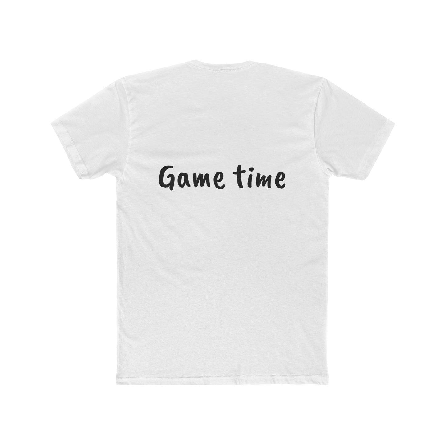 Game Time Unisex Crew Tee | Fun Graphic T-Shirt for Gamers, Casual Wear, Birthday Gift, Party Attire, Everyday Style