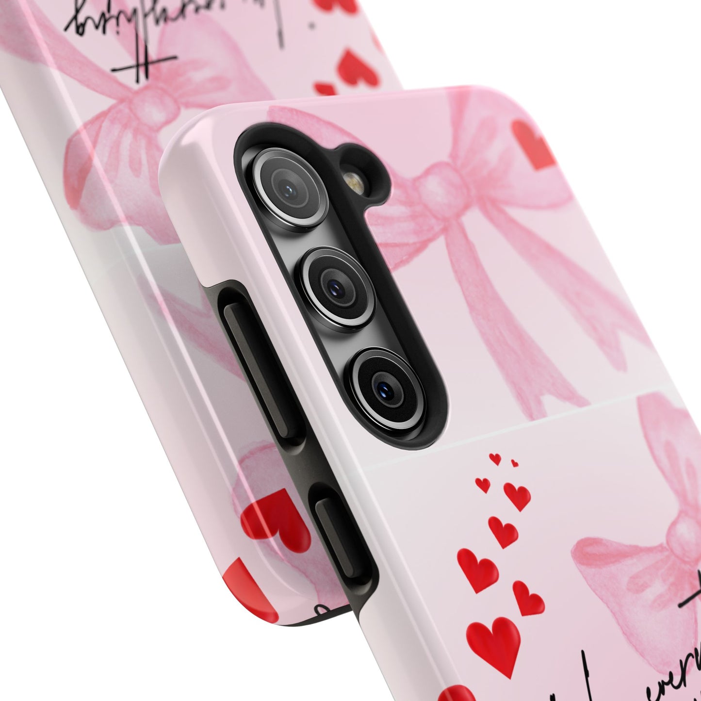 Stylish Tough Phone Cases with Heart Design - Perfect for Gifts, Valentines, Love, Friendship, Personal Expression