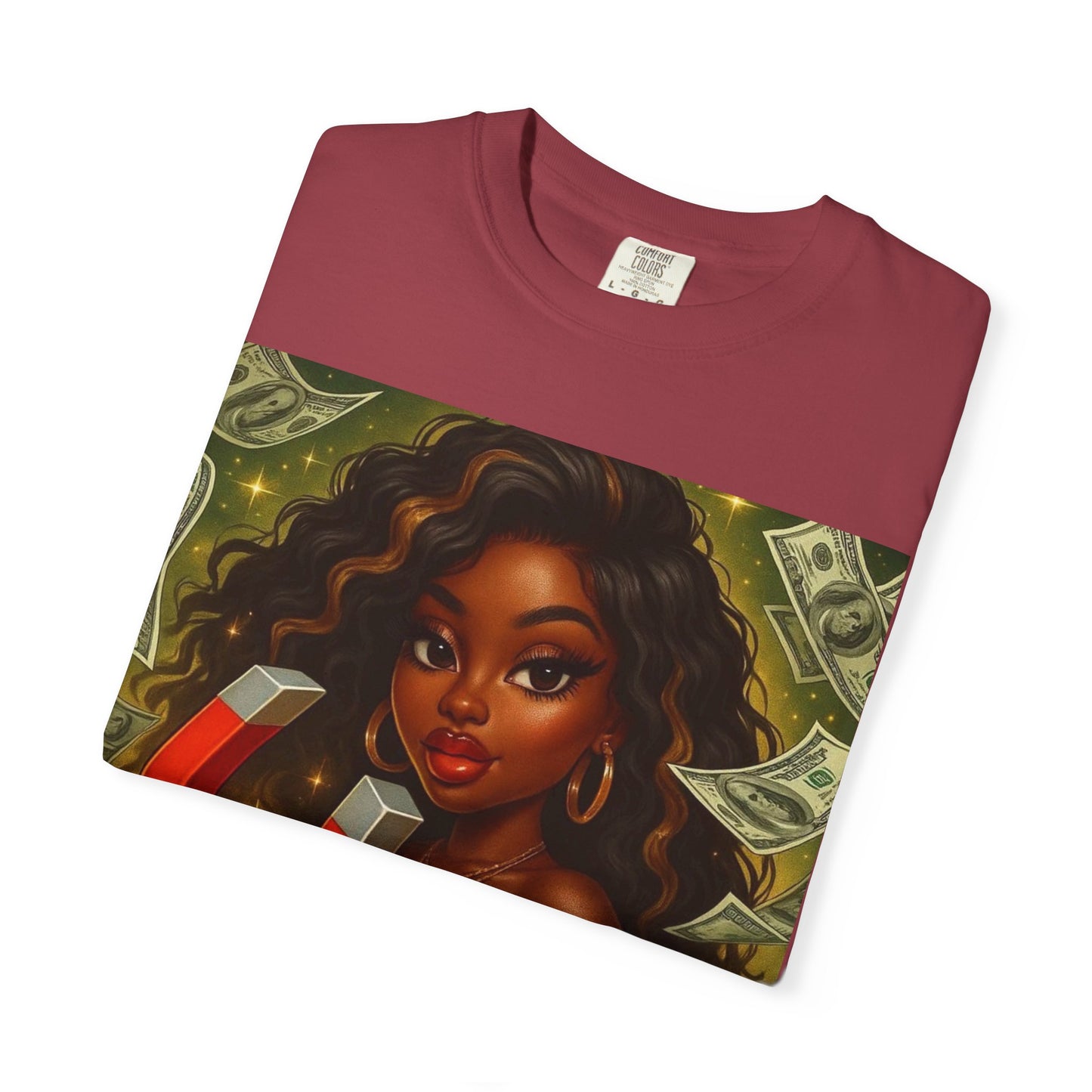Magnet Money T-Shirt, Unisex Gift, Fashionable Tee, Casual Wear, Unique Graphic Design, Birthday, Motivational Apparel