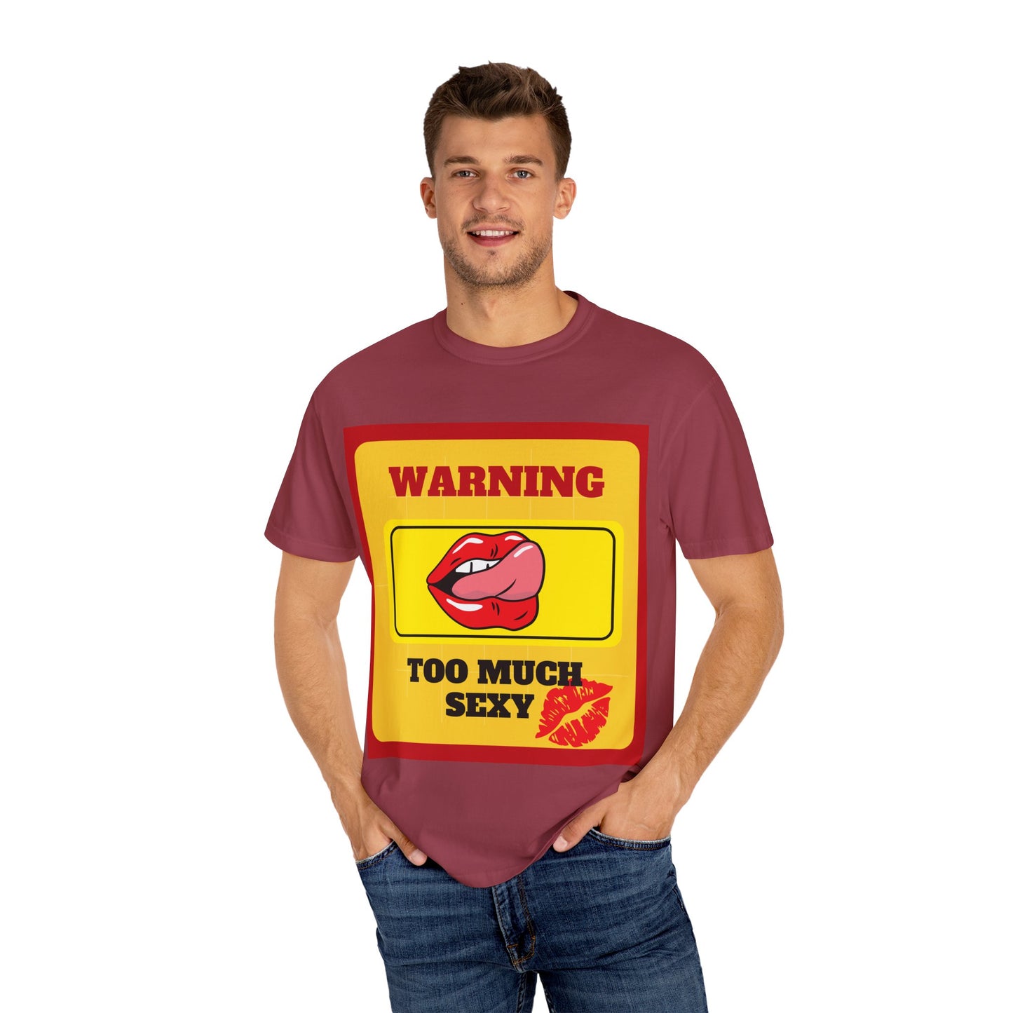 Playful Warning T-shirt, Casual Unisex Tee, Summer Outfit, Gift for Her, Fun Graphic Shirt, Bold Statement Clothing