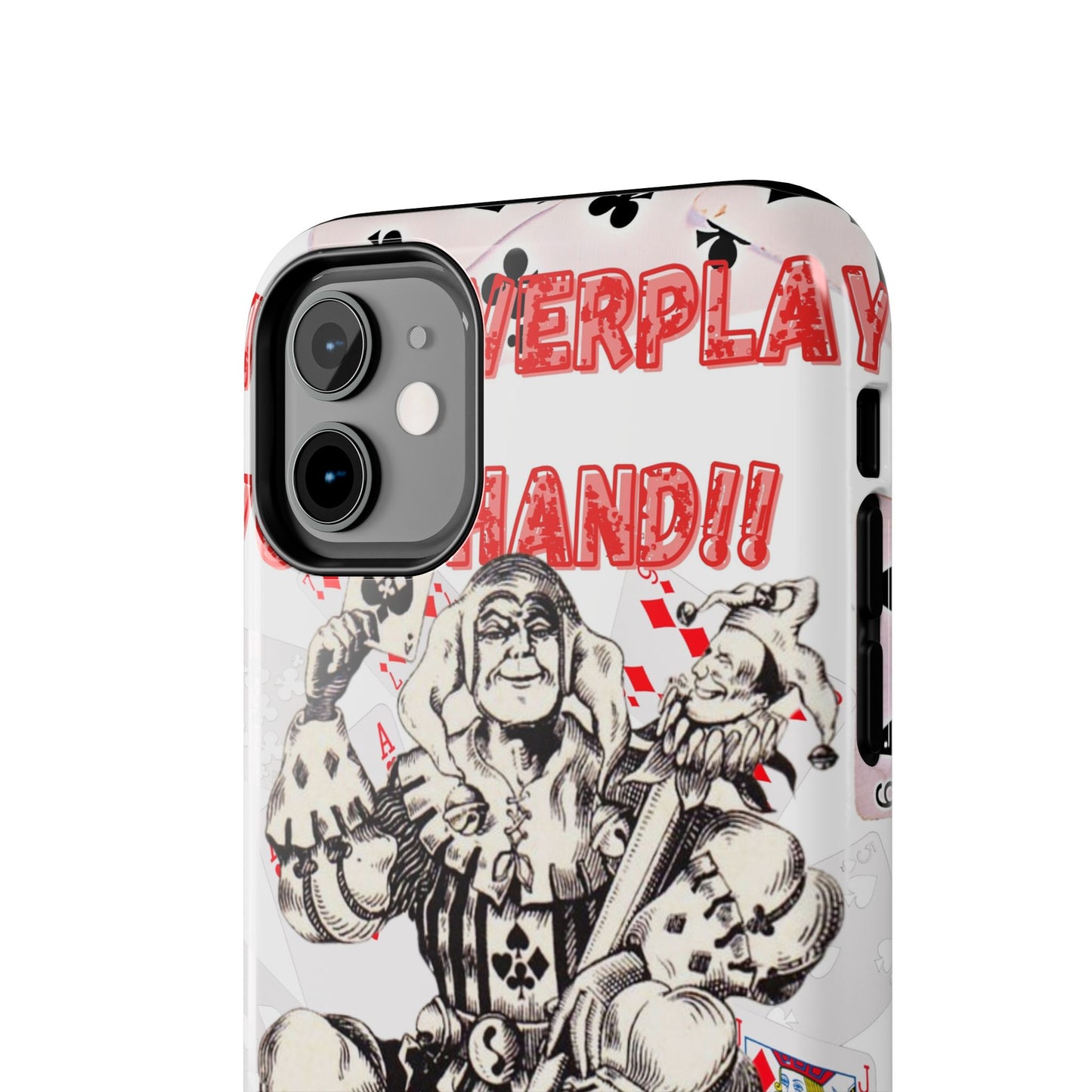Bold Joker Phone Case - Unique Tough Cover for Gamers, Stylish Protection, Gift for Card Players, Fun Design for Phone Lovers