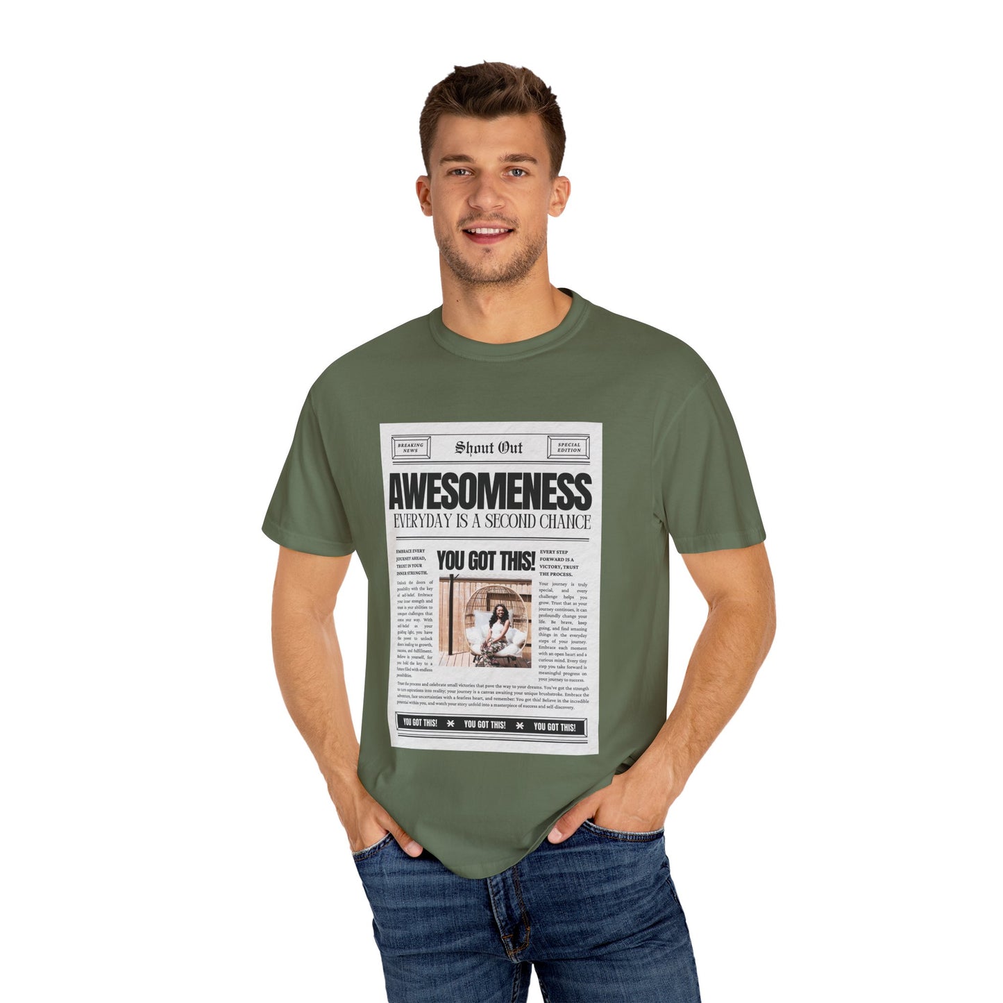 Motivational T-Shirt, Graphic Tee, Positive Vibes Shirt, Gifts for Friends, Everyday Wear, Encouragement Apparel