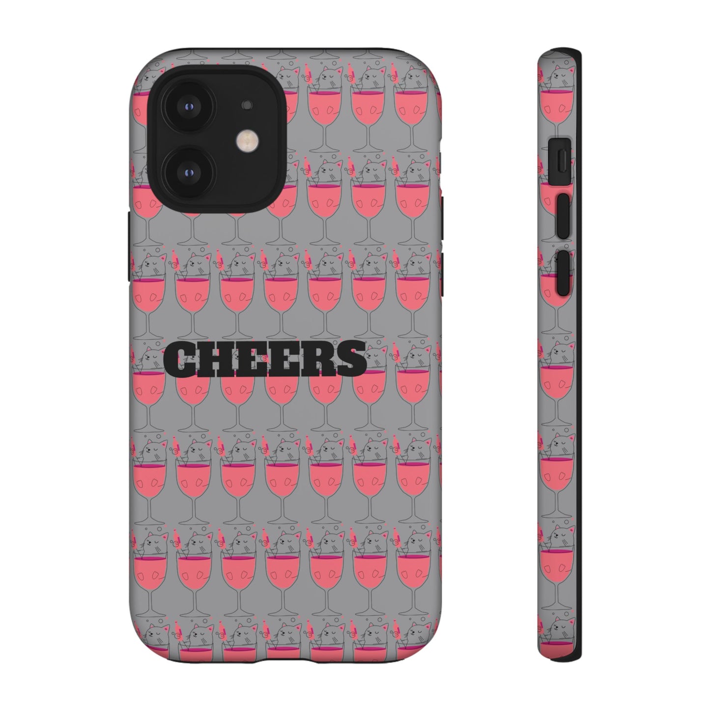 Cheers Phone Case, Fun Protective Case for Party Lovers, Gift for Birthdays, Anniversaries, Graduation, Custom Phone Cover