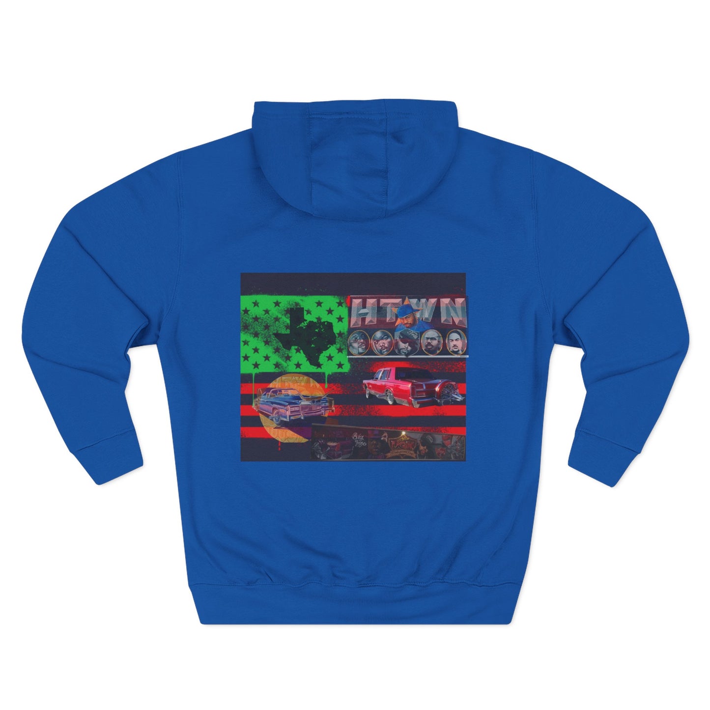 H-Town Fleece Hoodie, Cozy Sweatshirt for Urban Flair, Perfect for Casual Wear, Gifts for Friends, Street Style Essential, Unisex Hoodie